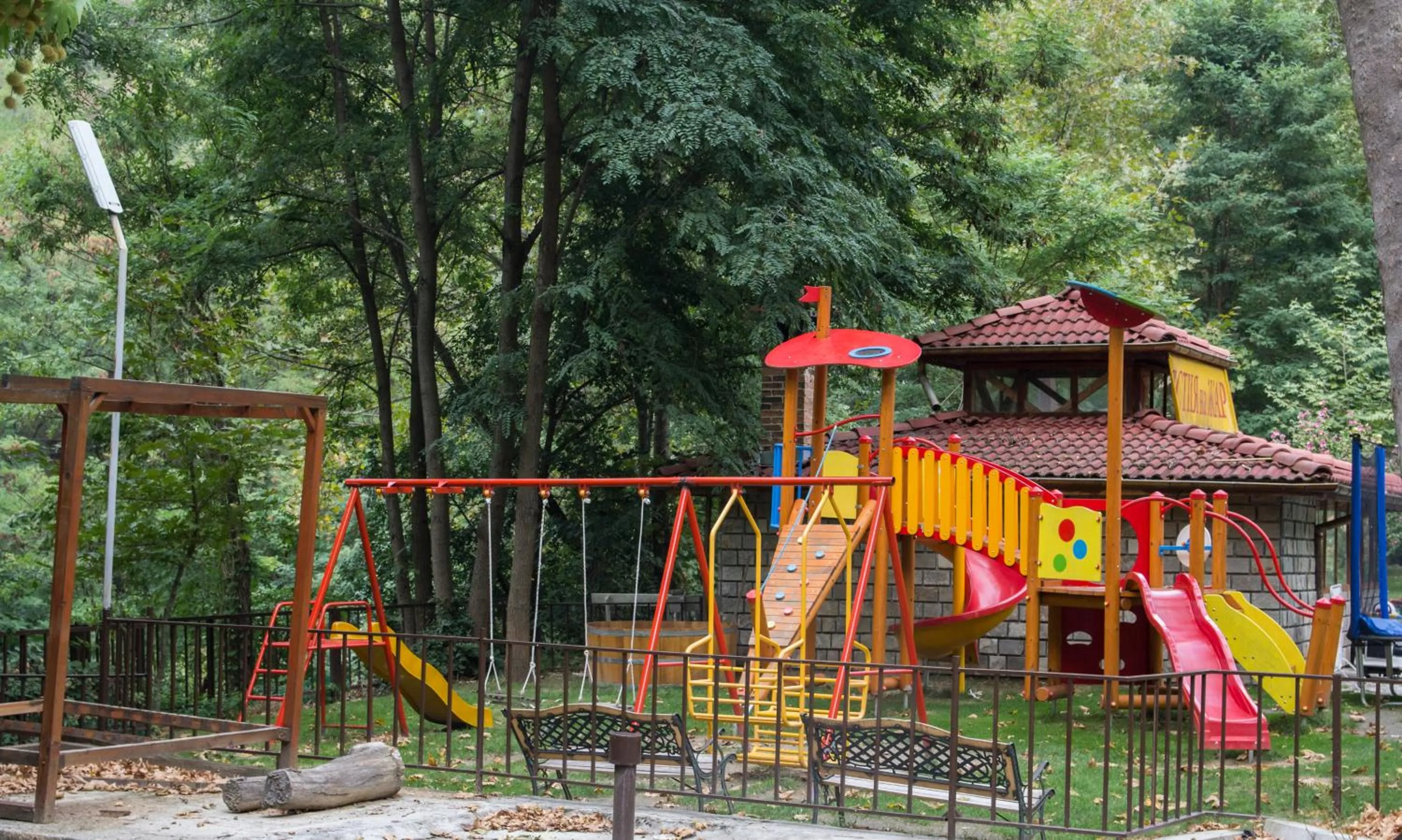 Children play ground in Family Hotel Delta
