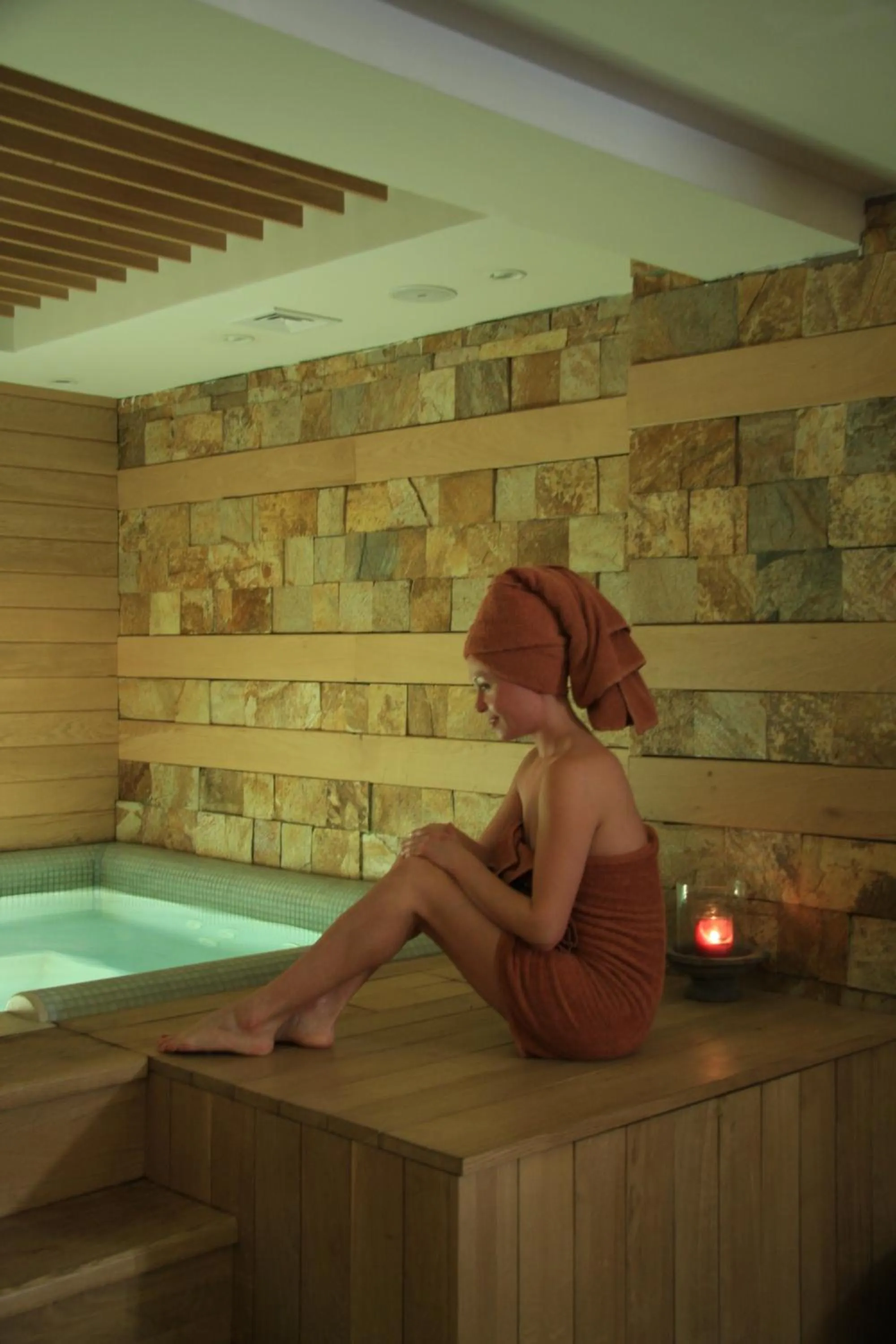 Spa and wellness centre/facilities in Family Hotel Delta