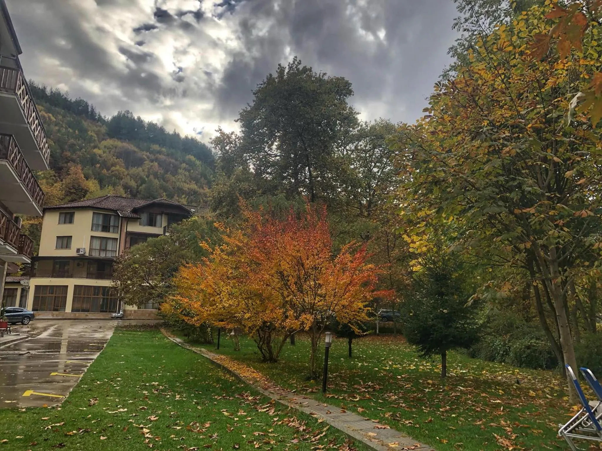 Property building in Family Hotel Delta