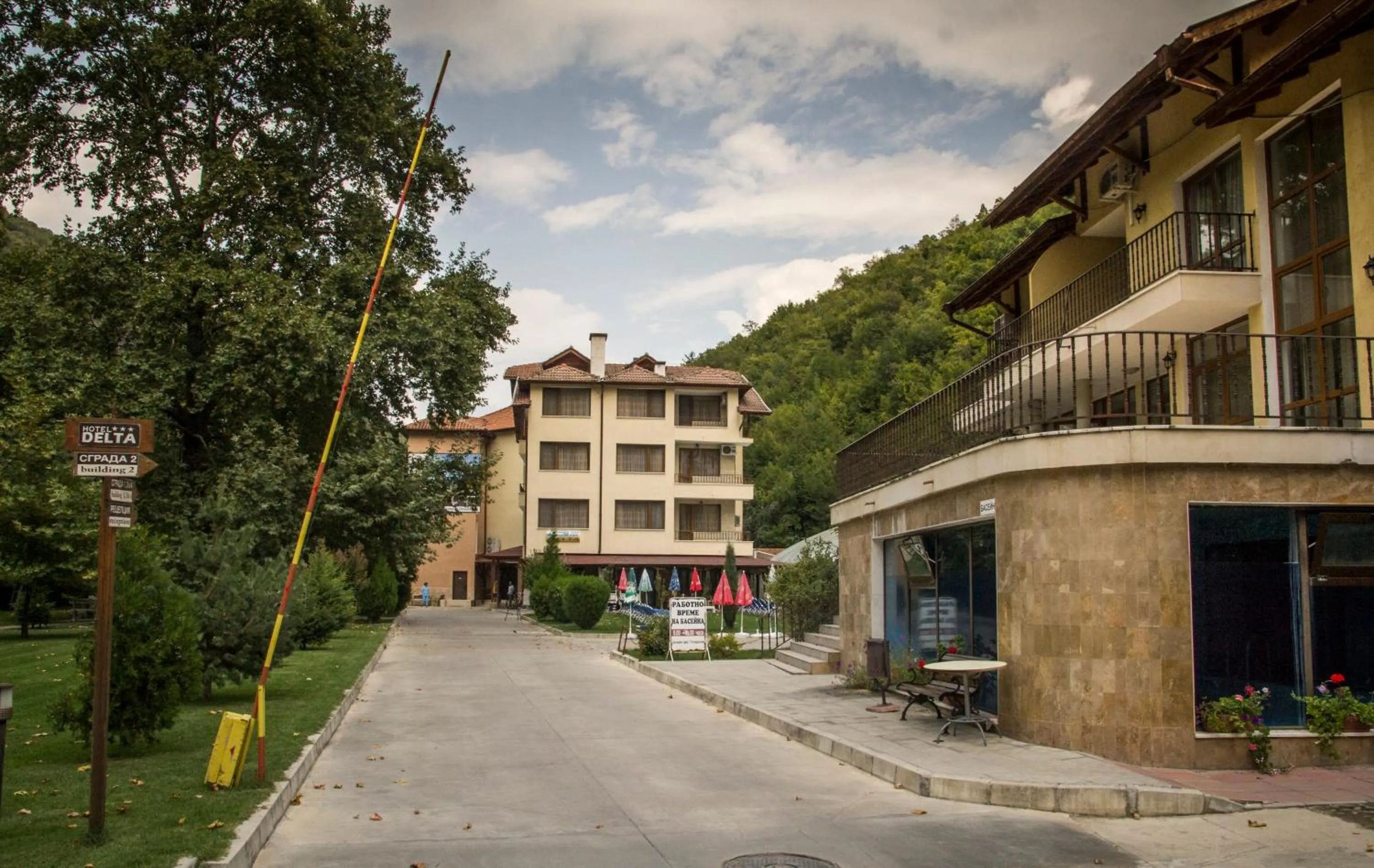 Property building in Family Hotel Delta