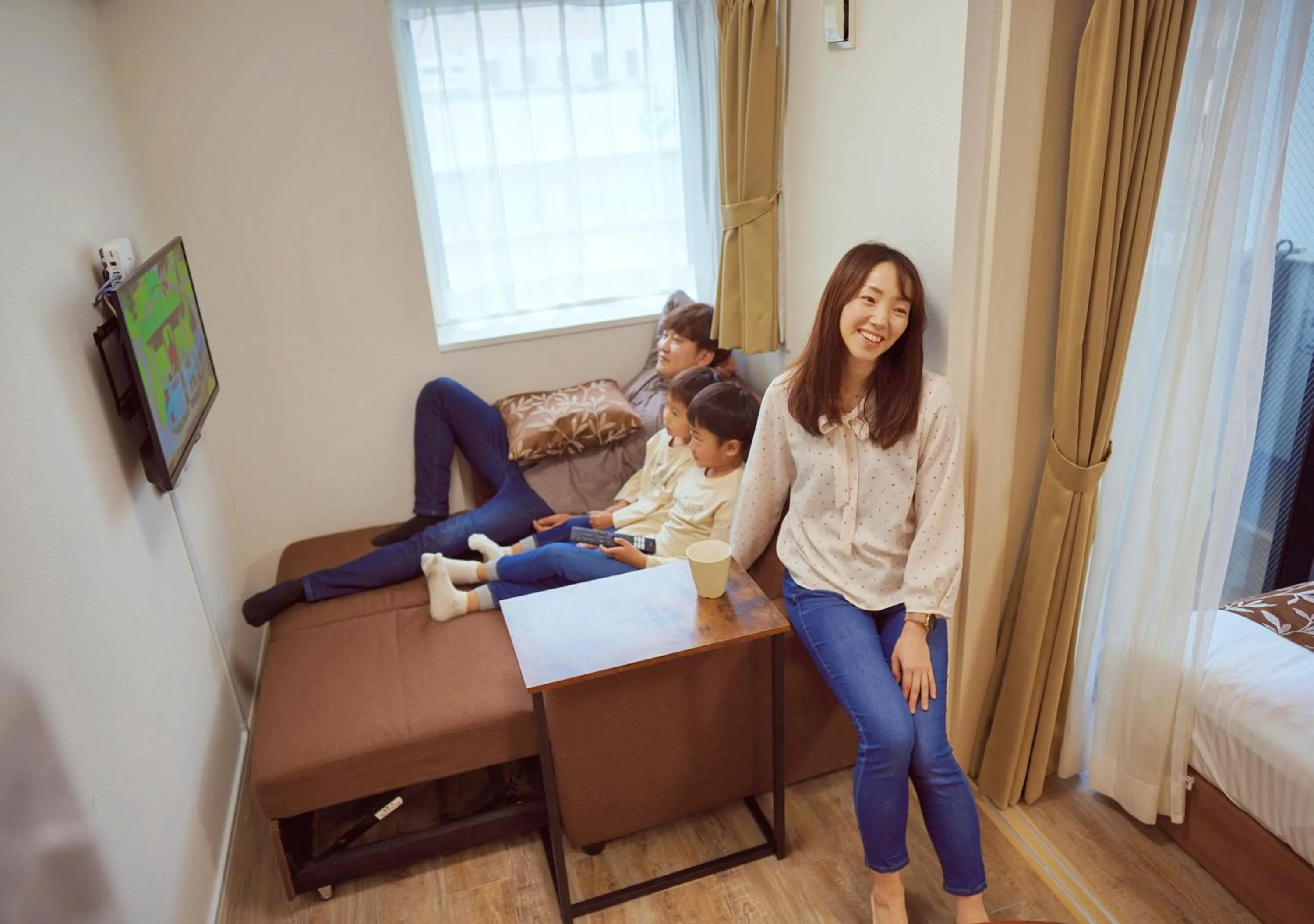 People, Bed in Dream Inn Hakata