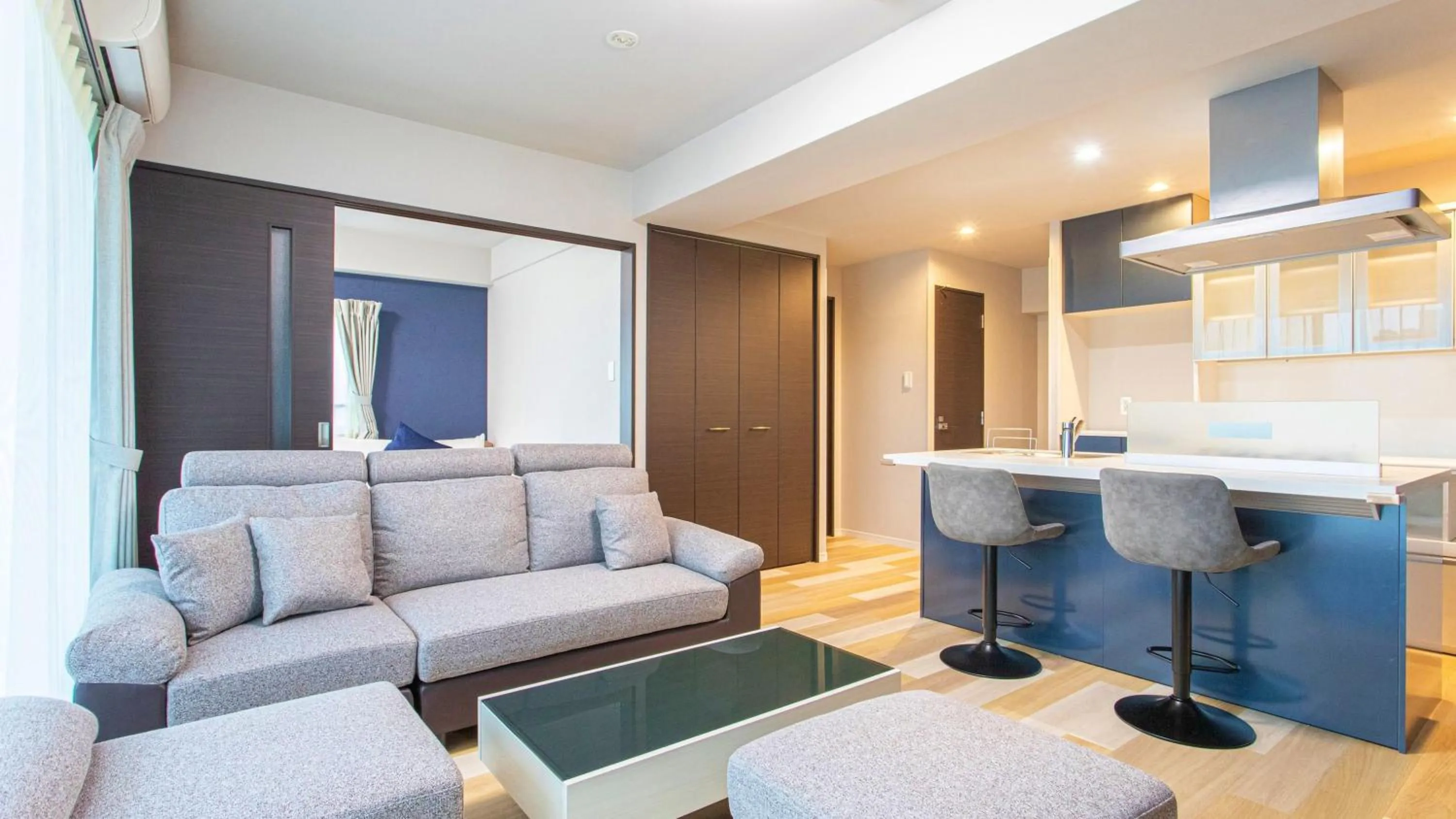 Living room in Dream Inn Hakata