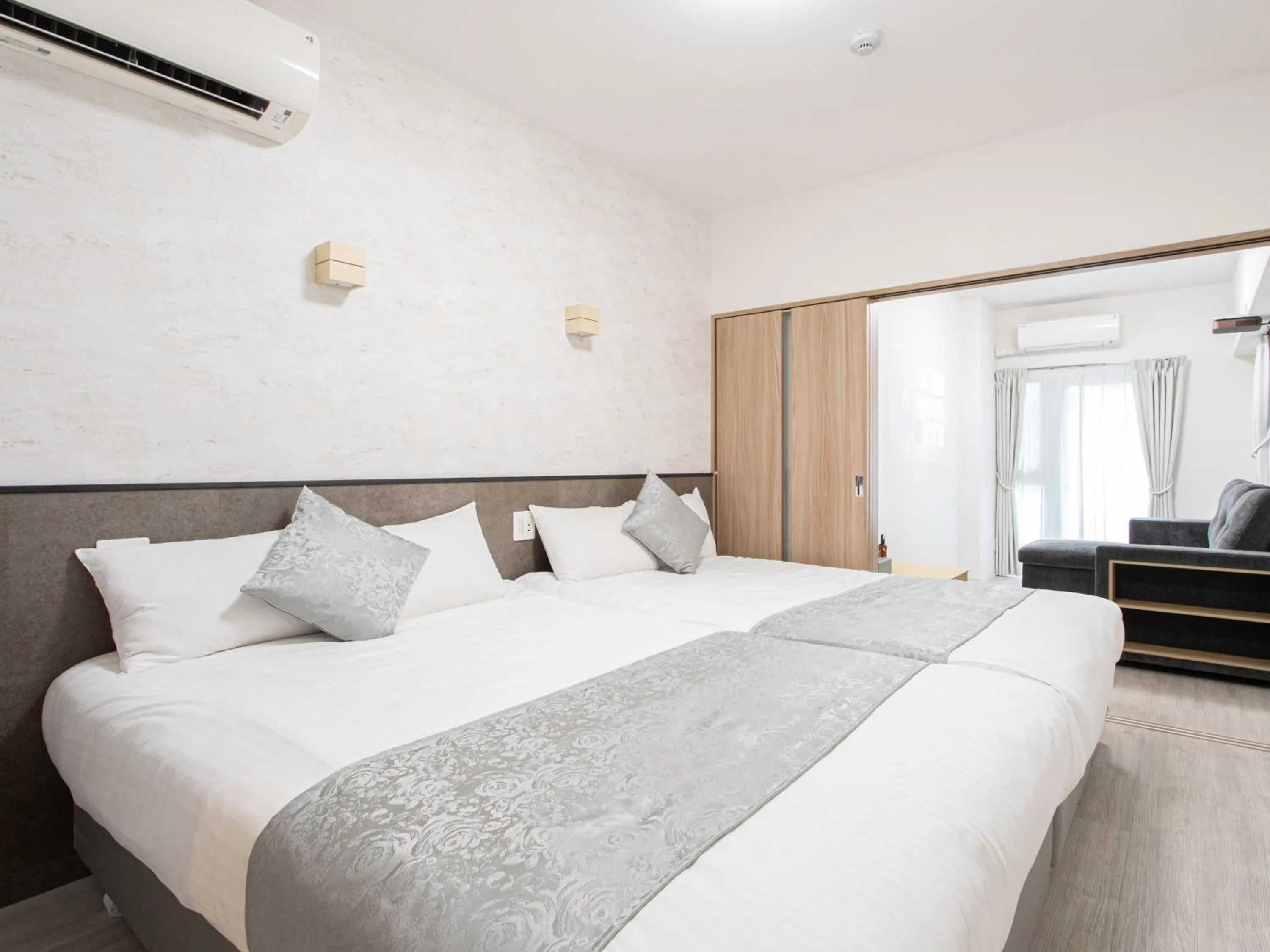 Bed in Dream Inn Hakata