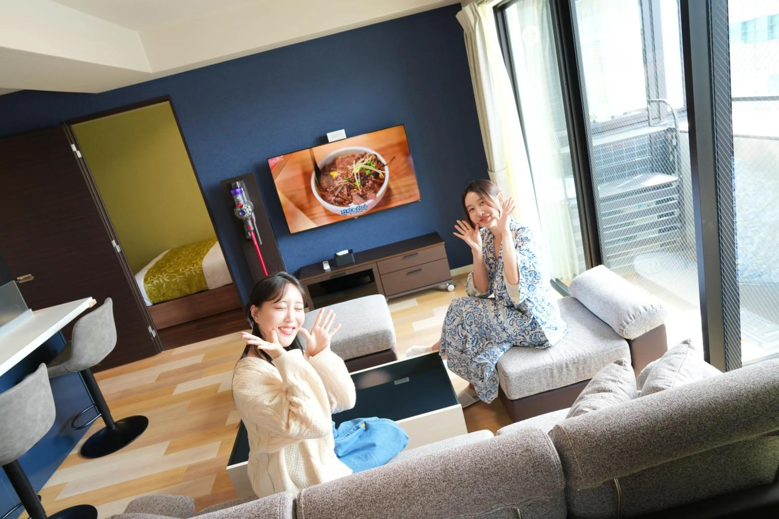 People in Dream Inn Hakata