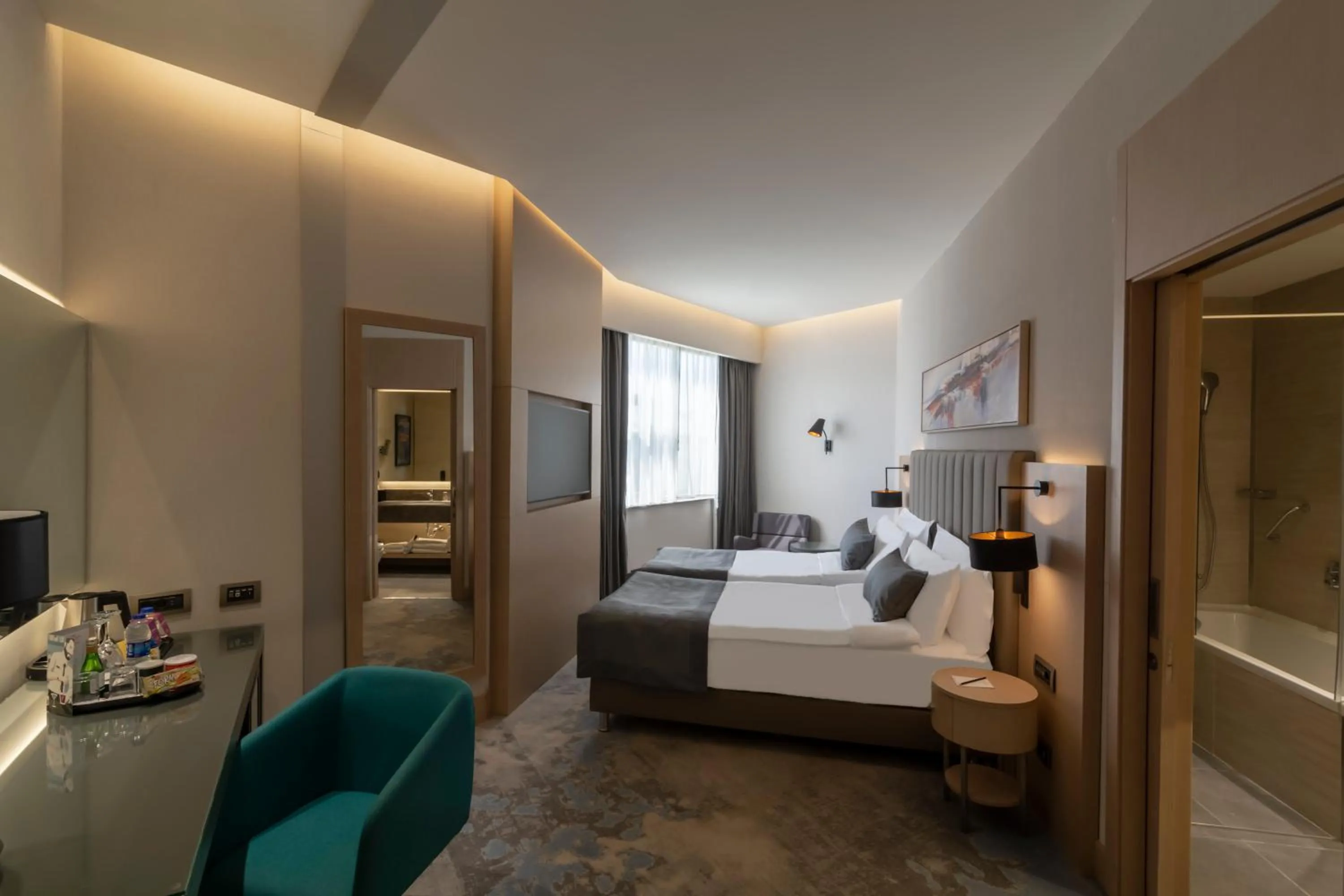 Photo of the whole room, Bed in Crowne Plaza Cappadocia - Nevsehir by IHG