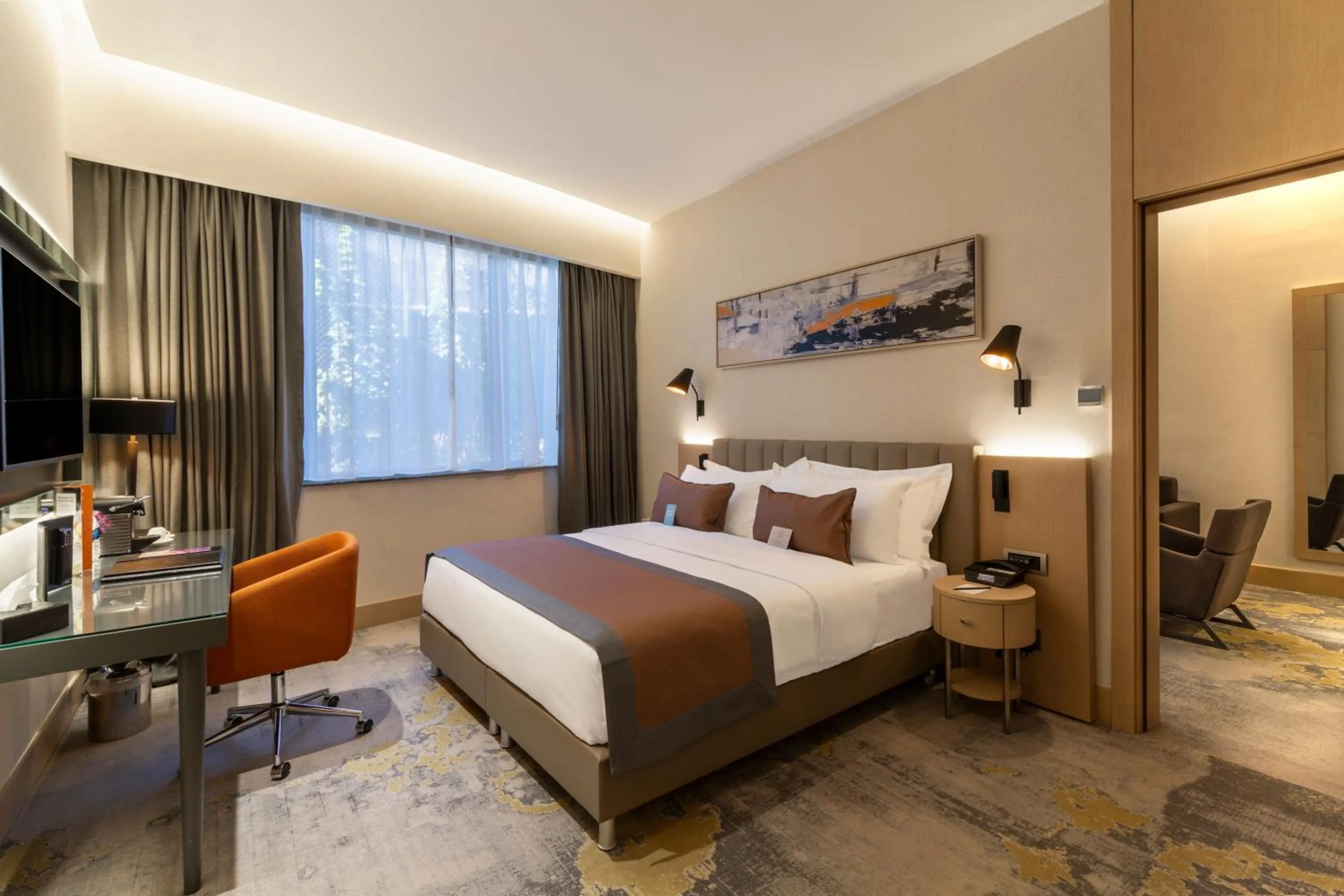 Photo of the whole room, Bed in Crowne Plaza Cappadocia - Nevsehir by IHG