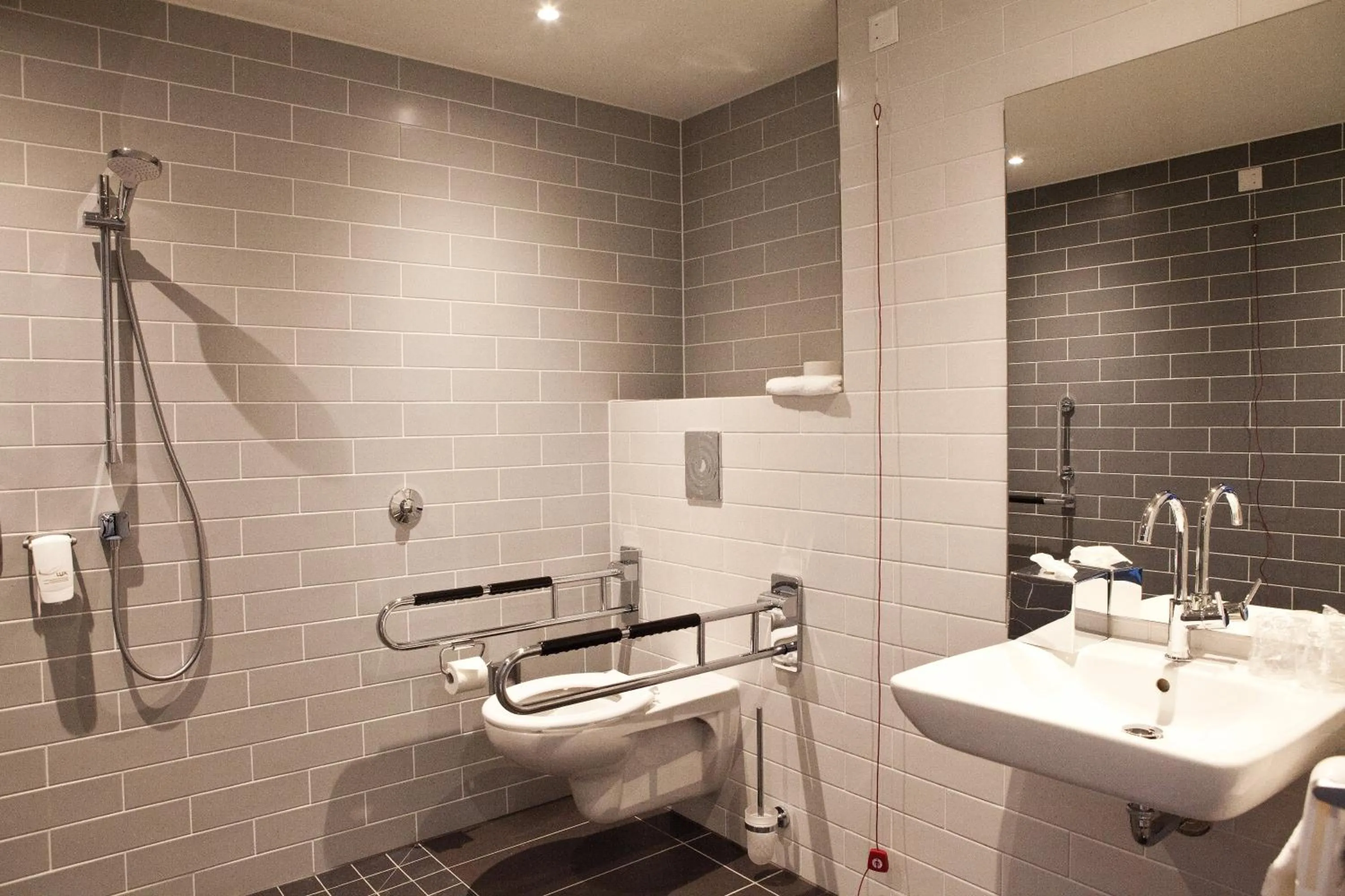 Bathroom in Holiday Inn Express Frankfurt Airport - Raunheim by IHG