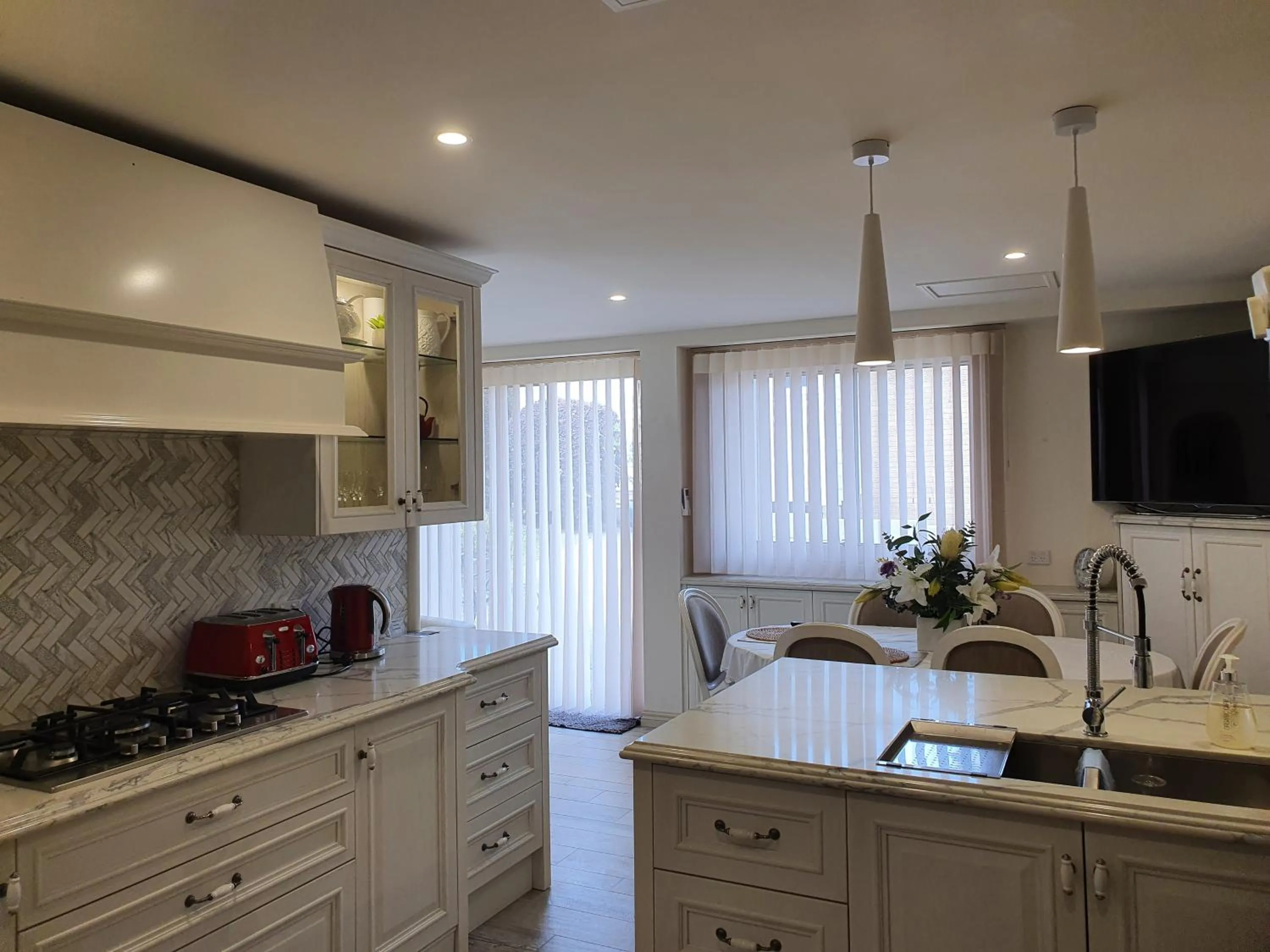 Kitchen or kitchenette in Bed and Breakfast