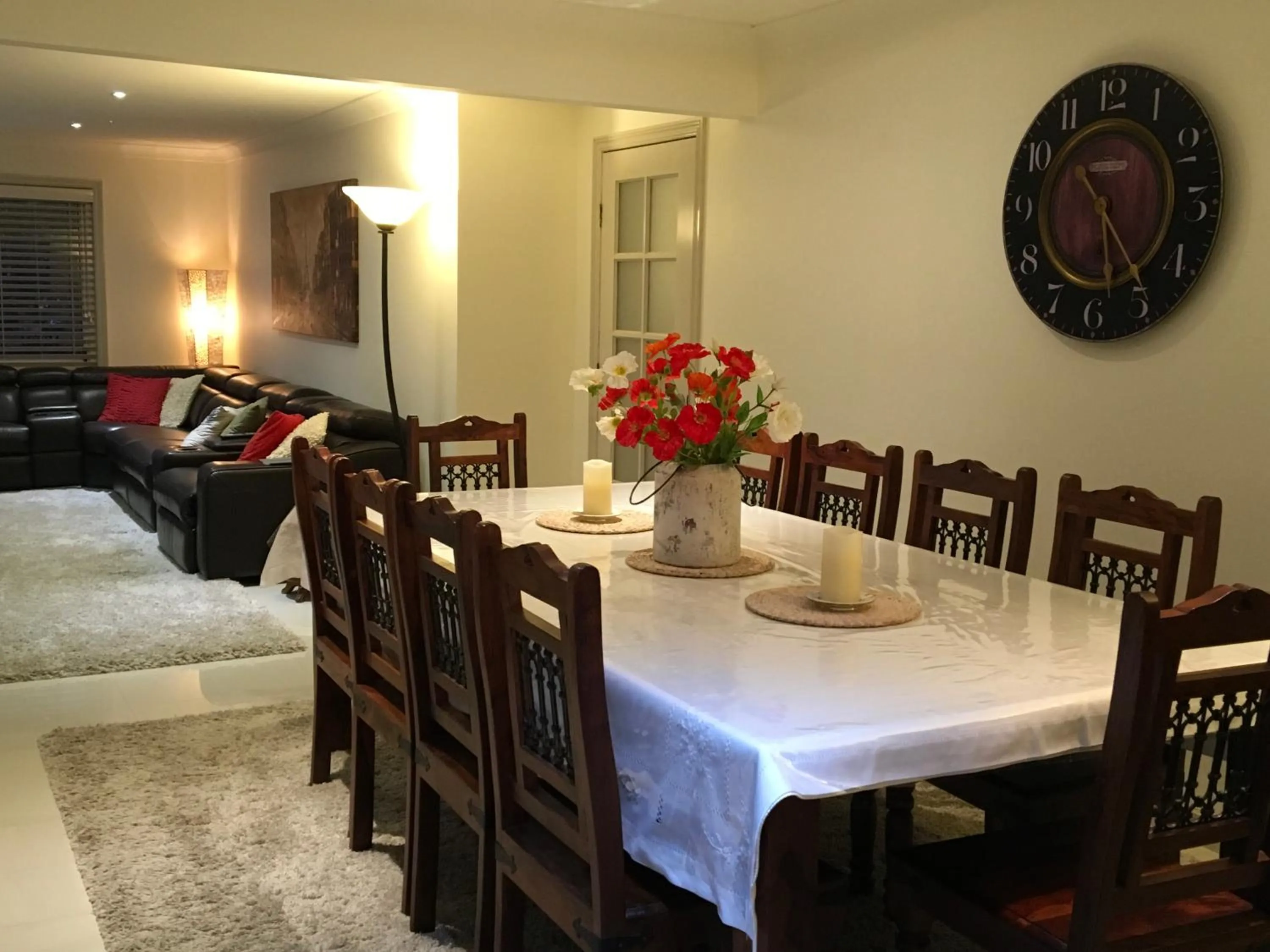 Dining area in Bed and Breakfast