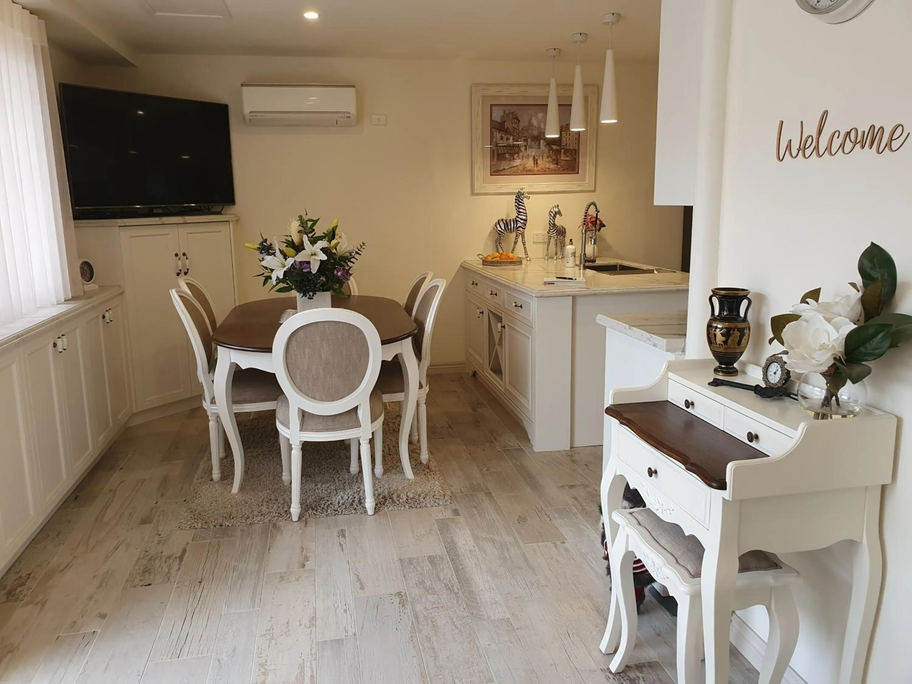 Dining area in Bed and Breakfast
