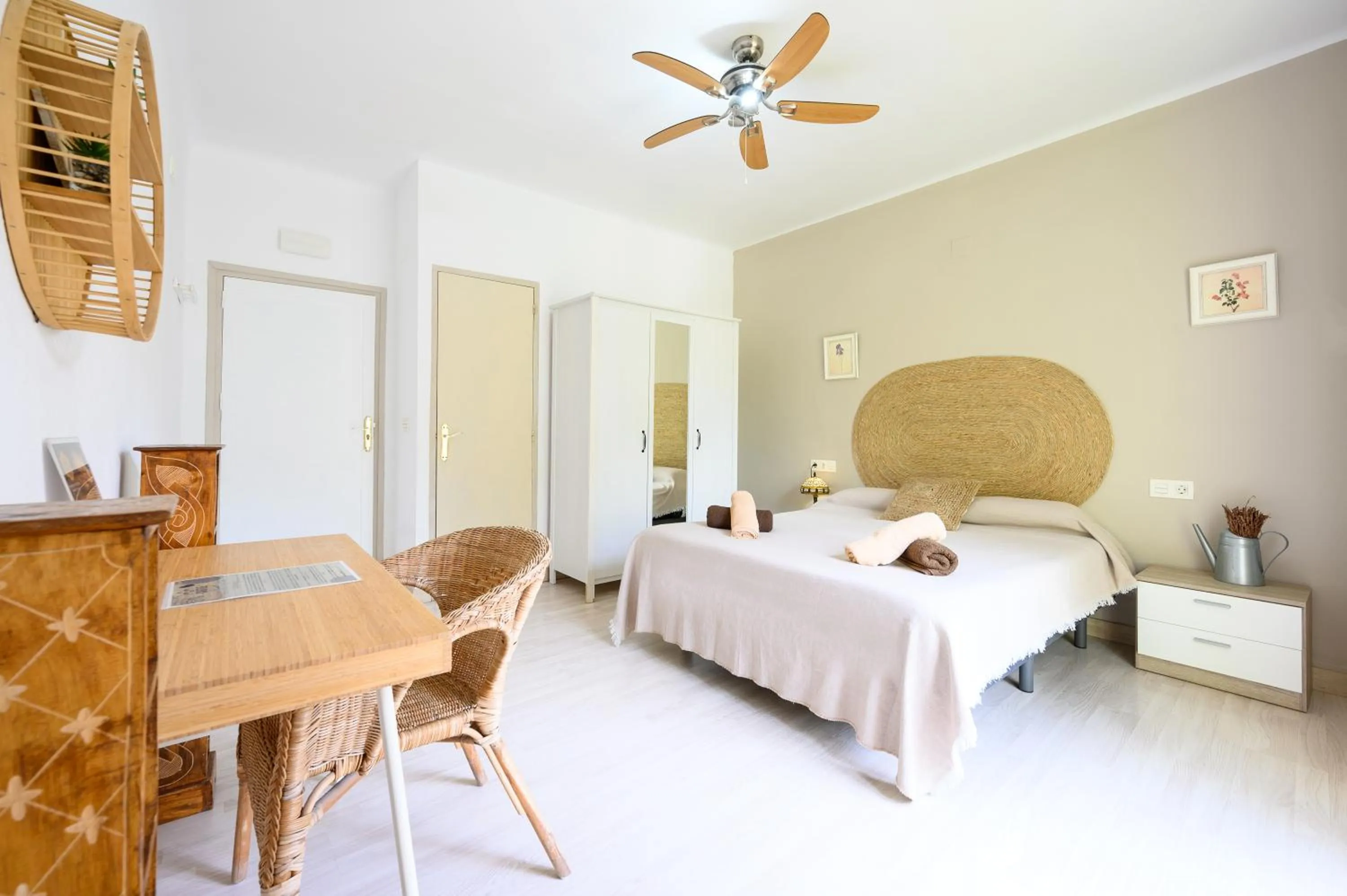 Bed in Blue Castle GuestHouse