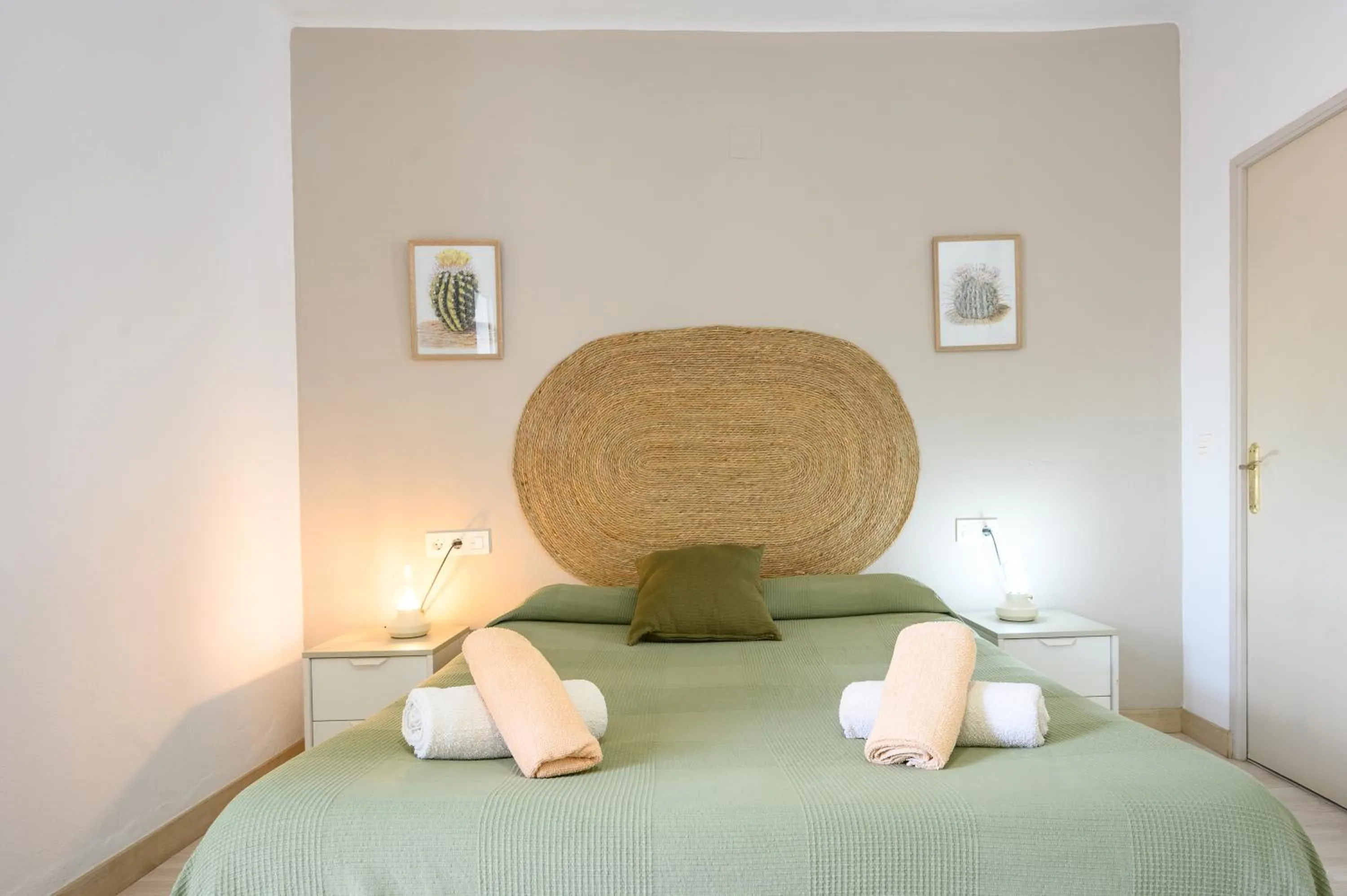 Bed in Blue Castle GuestHouse