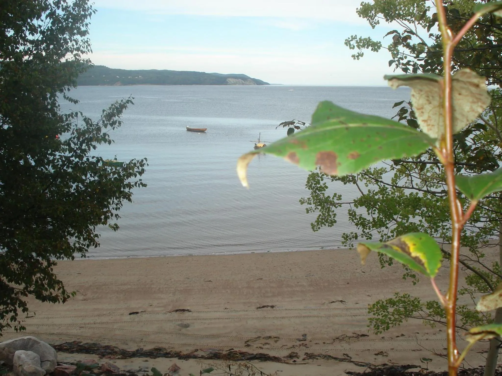 Beach in Motel la Maison de Travers