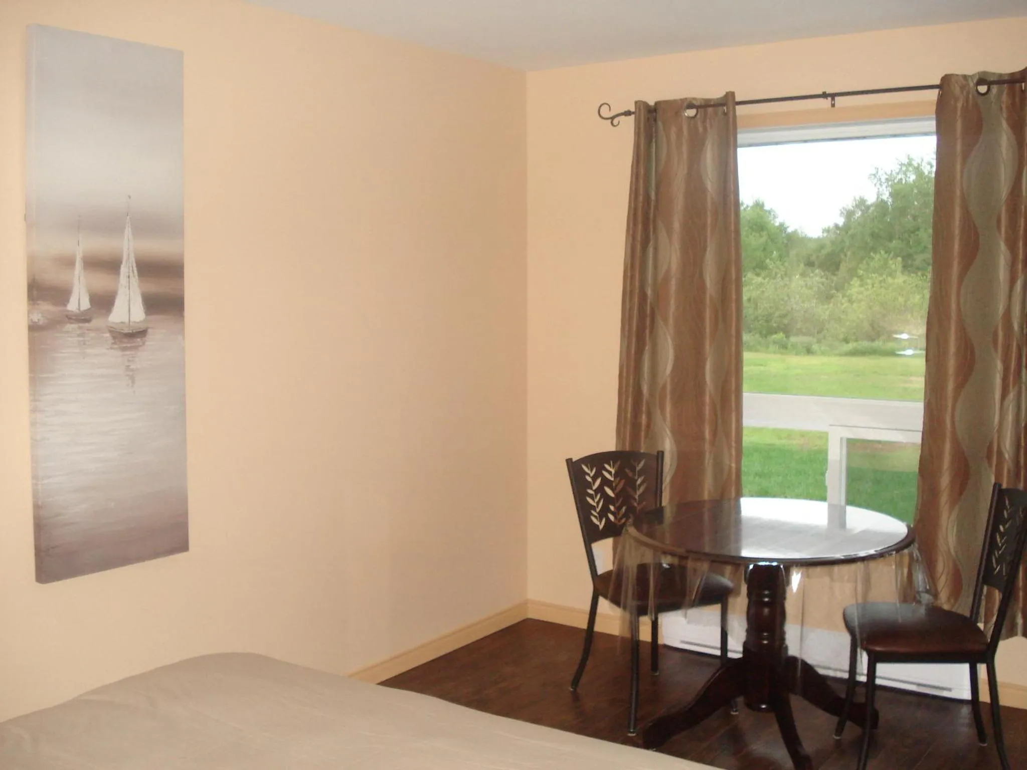 Seating area in Motel la Maison de Travers