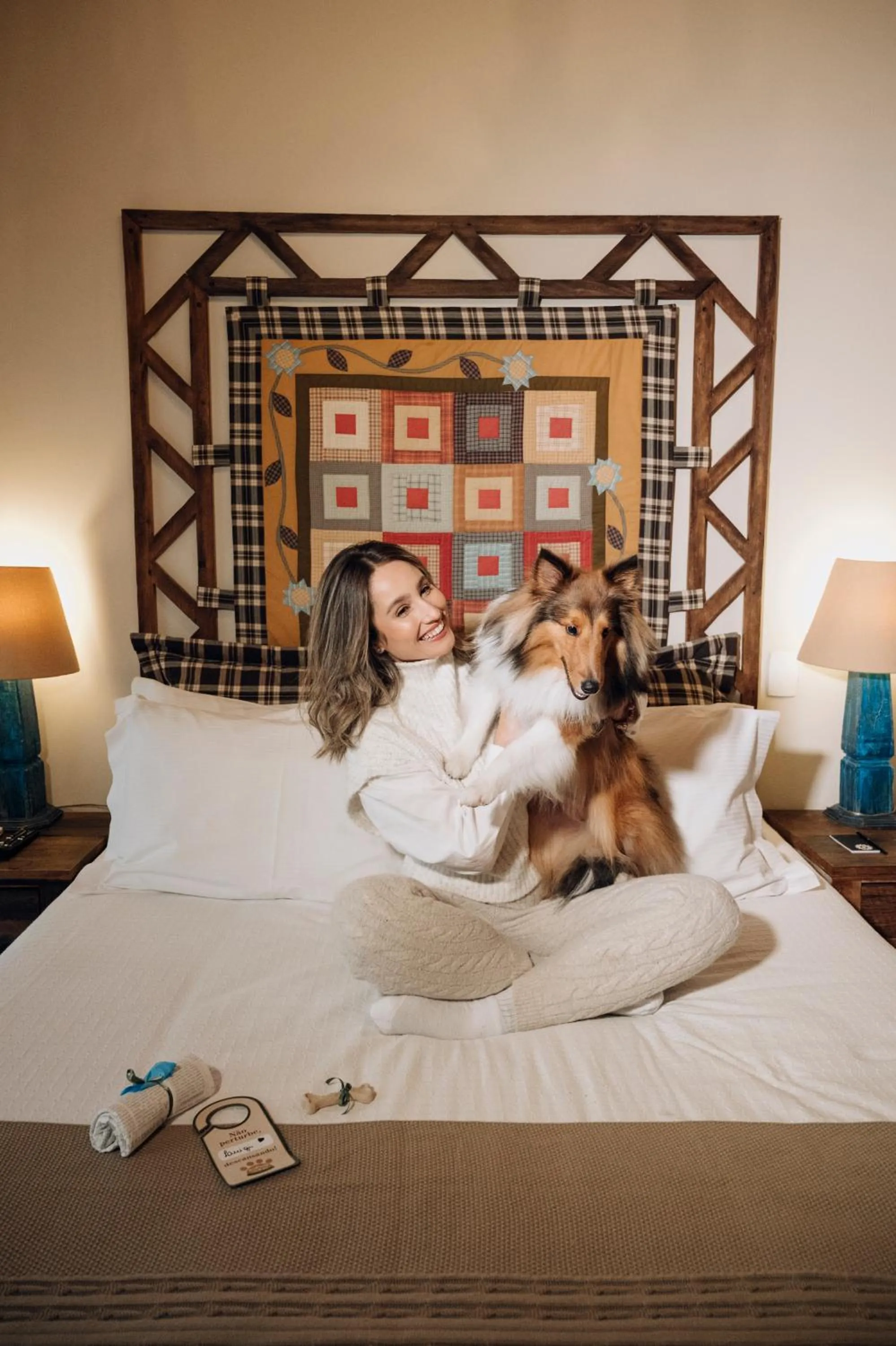 Pets, Bed in Petit Casa da Montanha