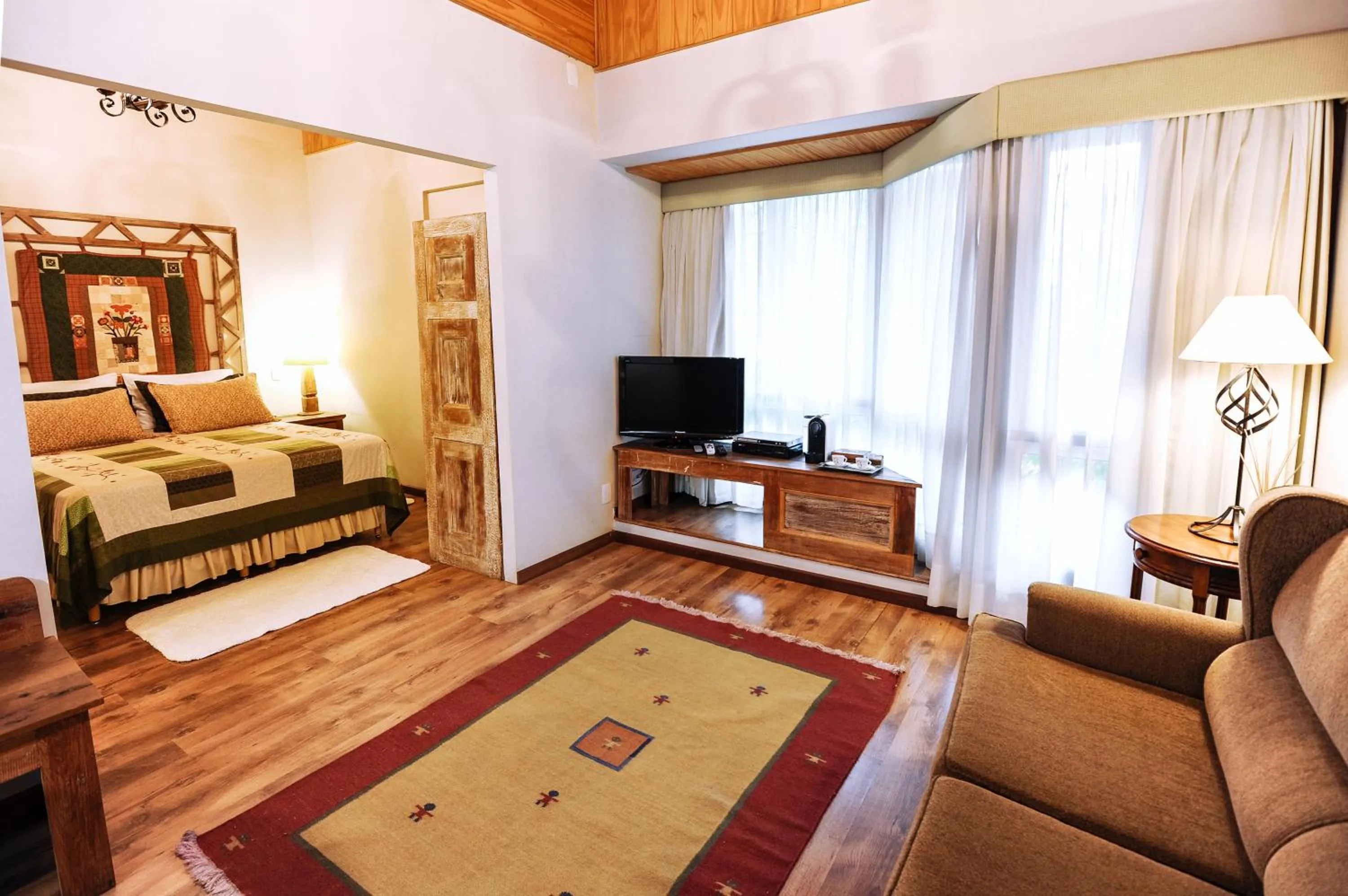 Bed in Petit Casa da Montanha