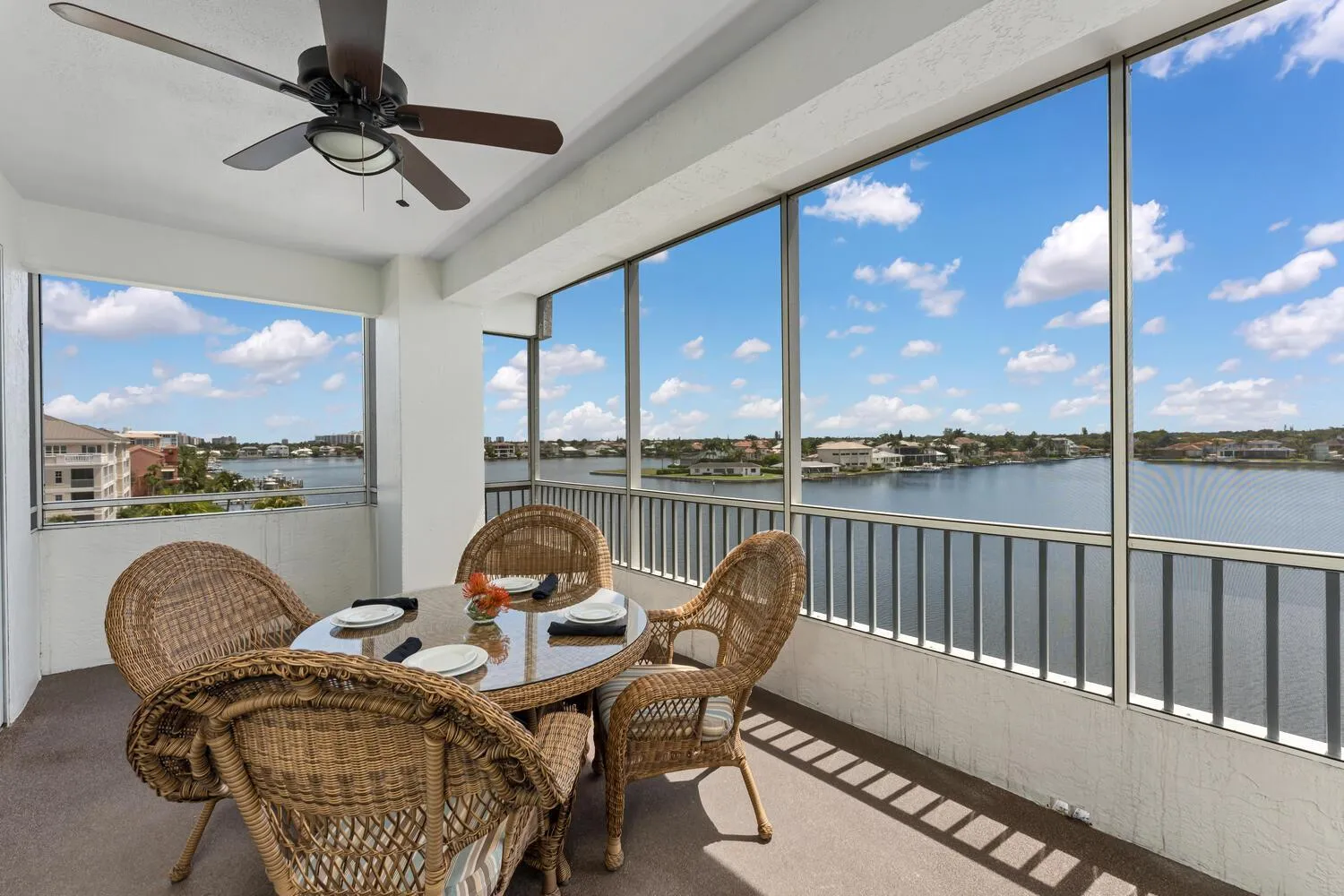 Patio in Vanderbilt Beach Resort