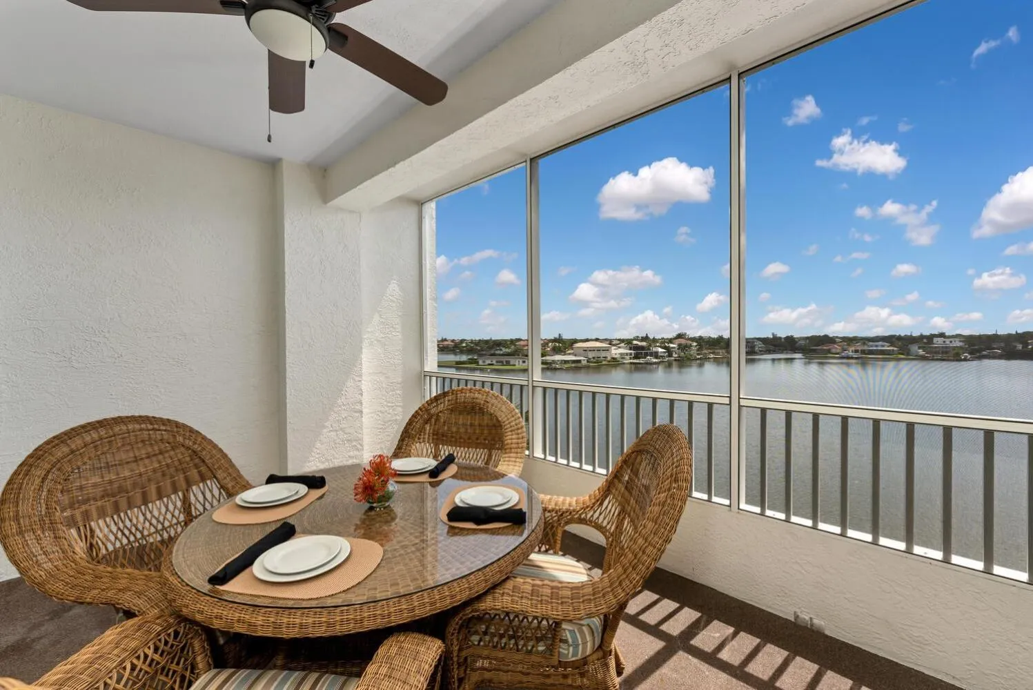 Patio in Vanderbilt Beach Resort