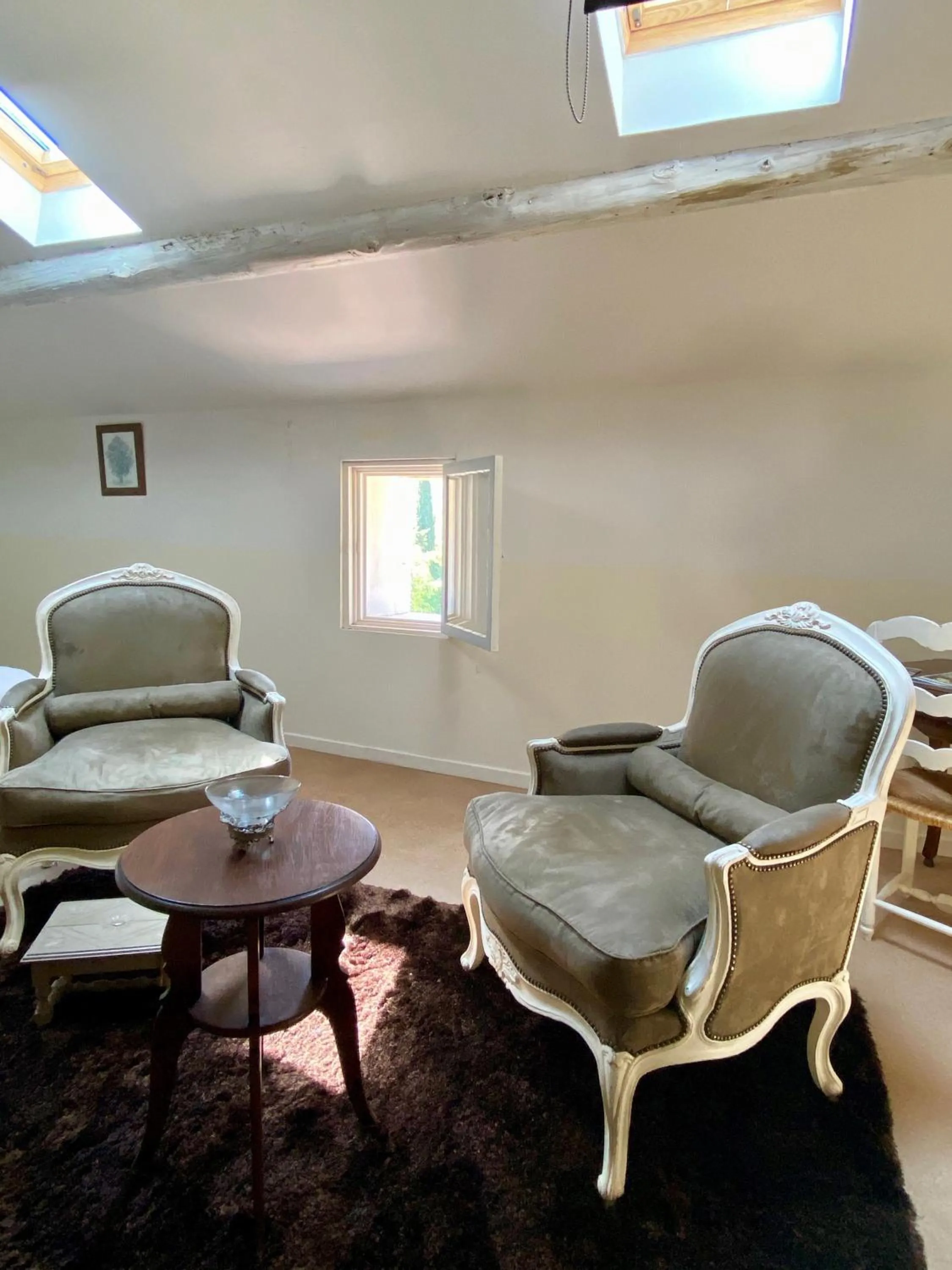 Seating area in La Bastide Du Bois Breant