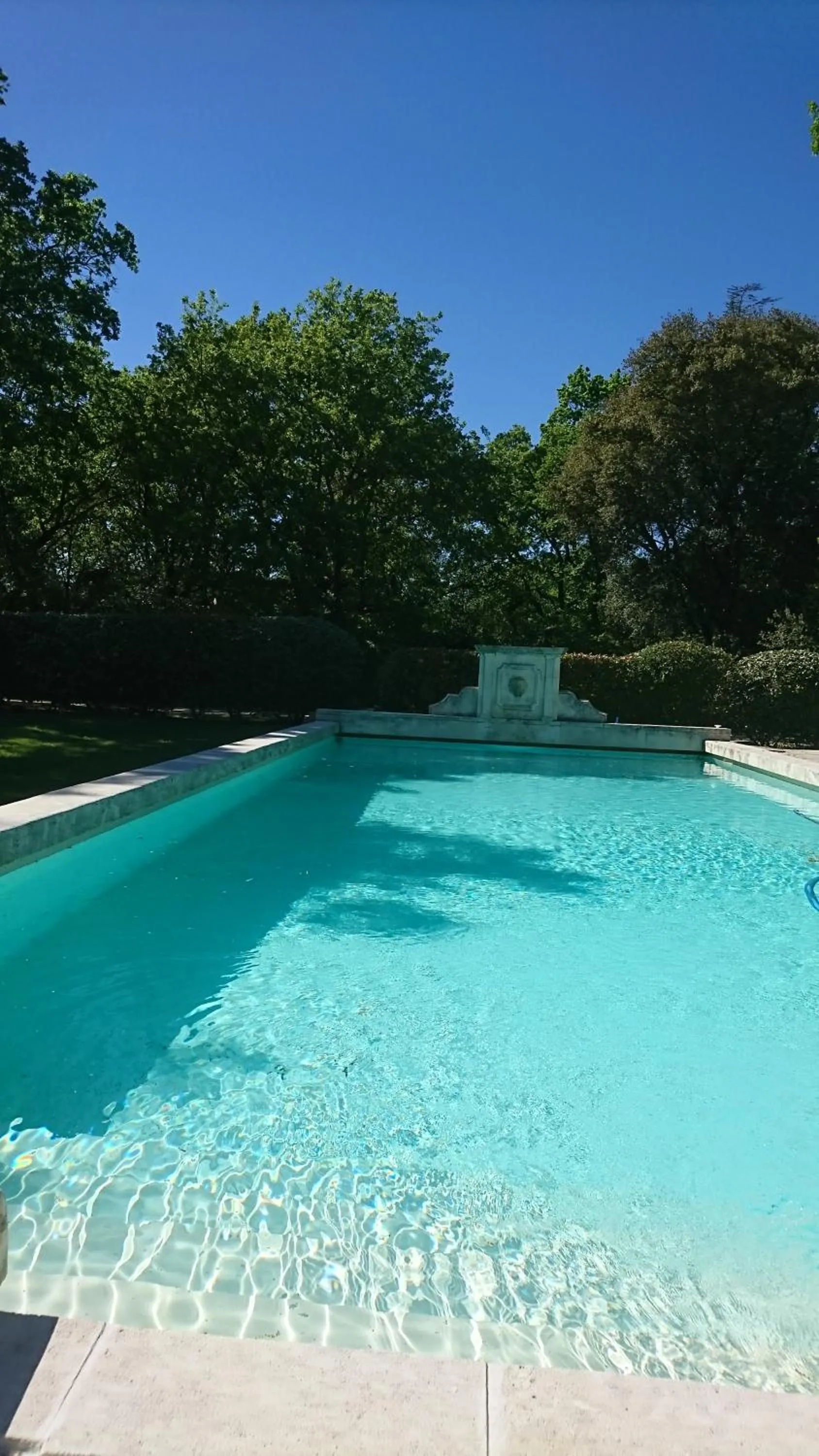 Swimming pool in La Bastide Du Bois Breant