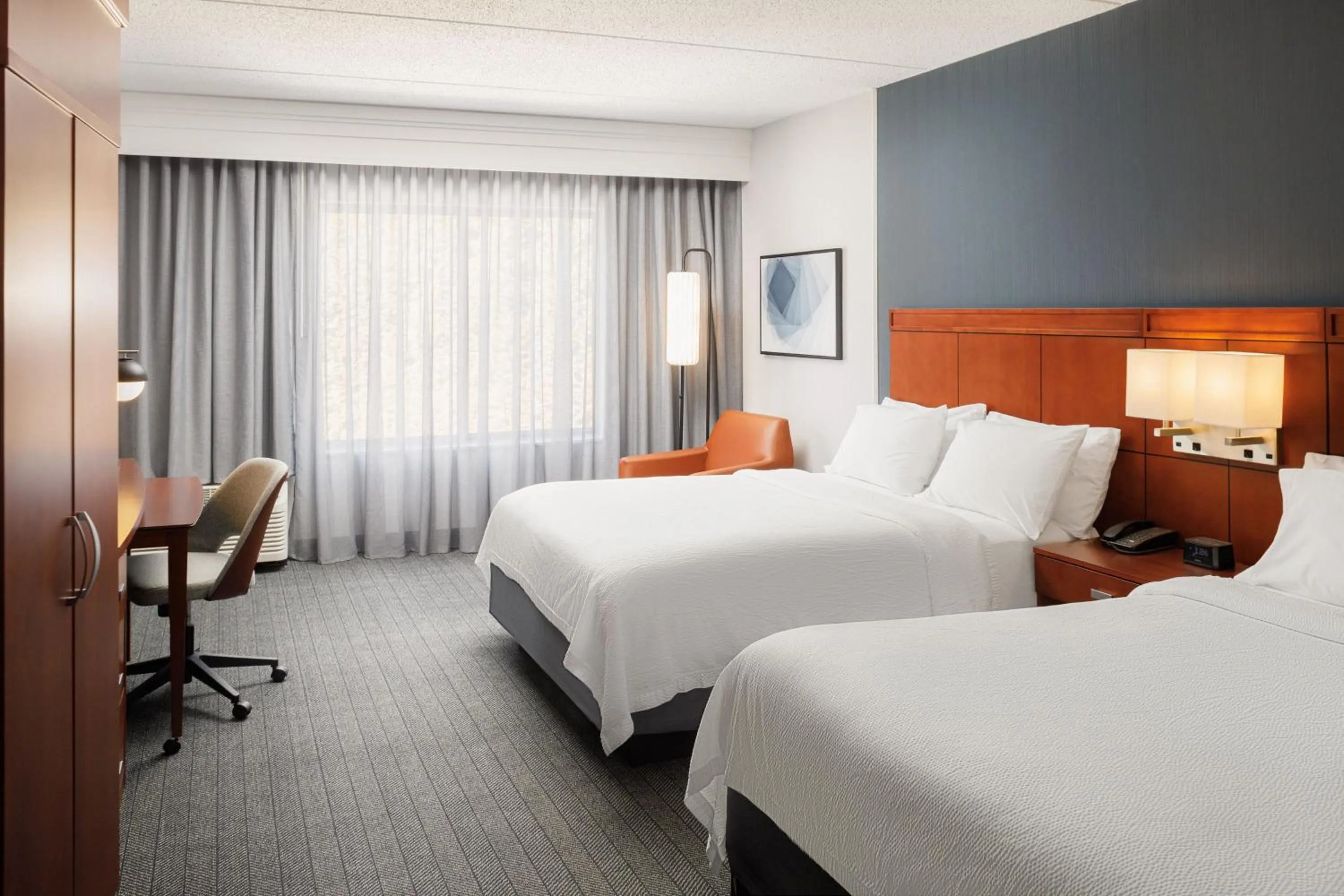 Queen Room with Two Queen Beds - Hearing Accessible in Courtyard by Marriott Boone