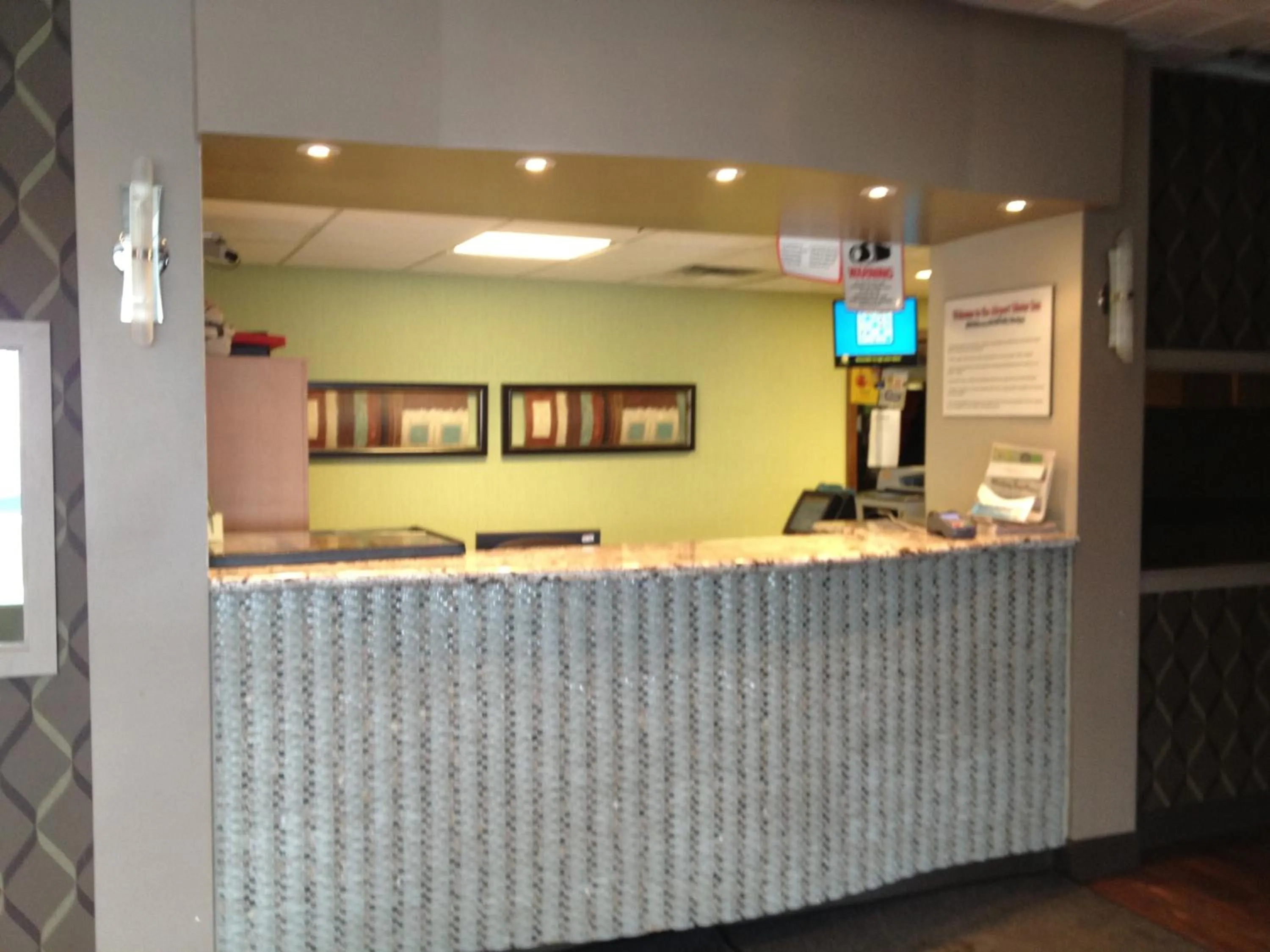 Lobby or reception in Airport Motor Inn