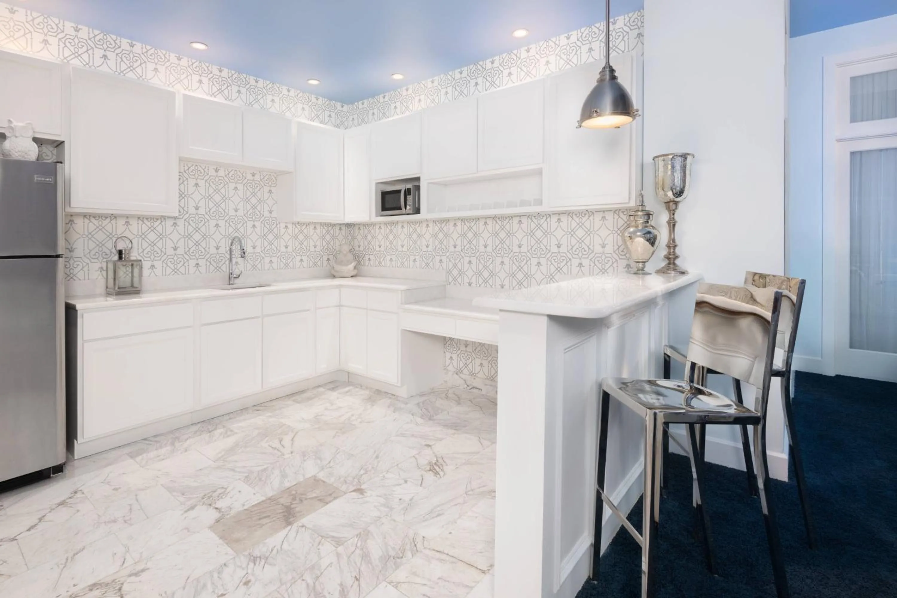 Photo of the whole room in The Saint Hotel, New Orleans, French Quarter, Autograph Collection