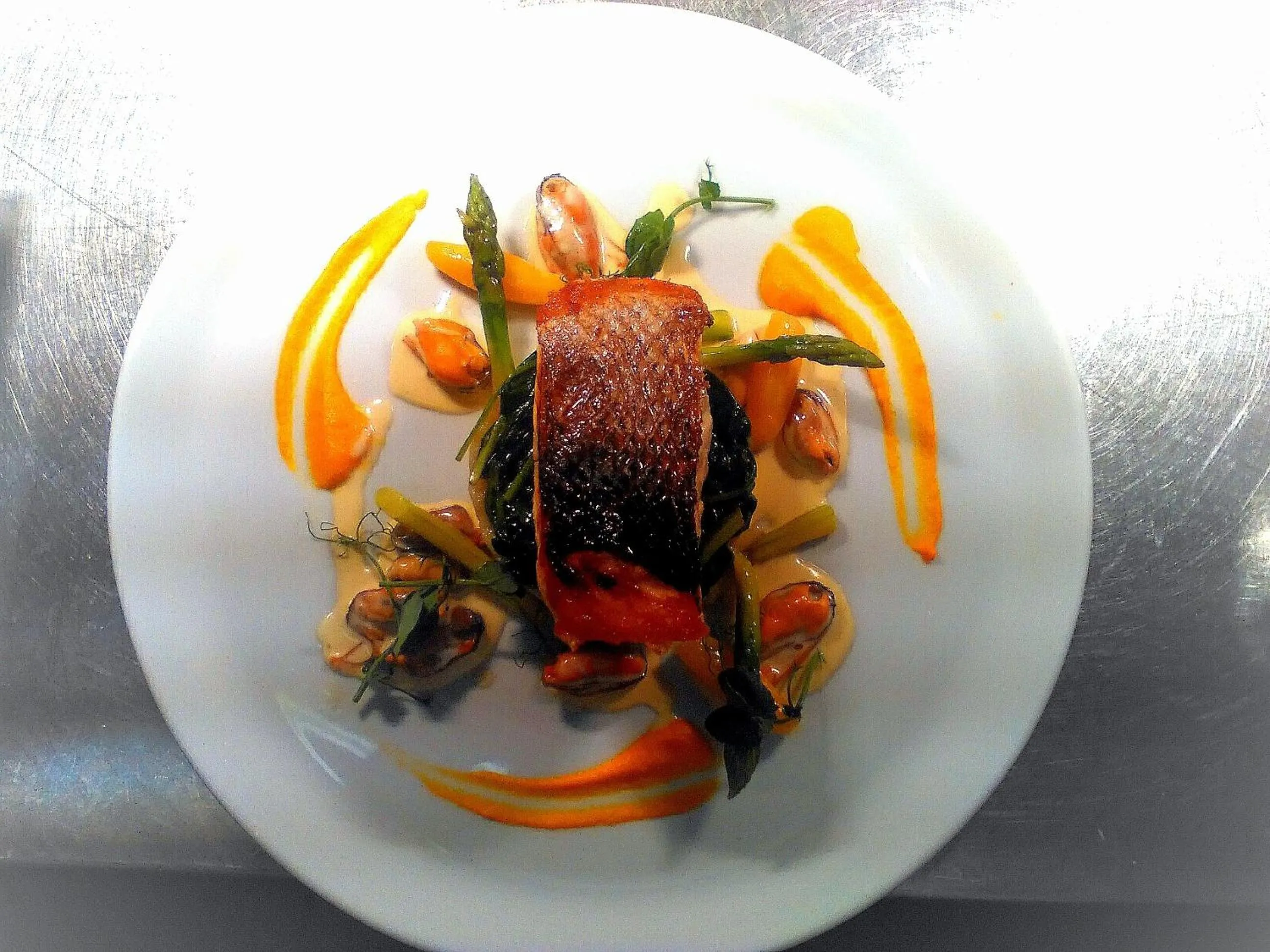 Food close-up in Bron Eifion Hotel