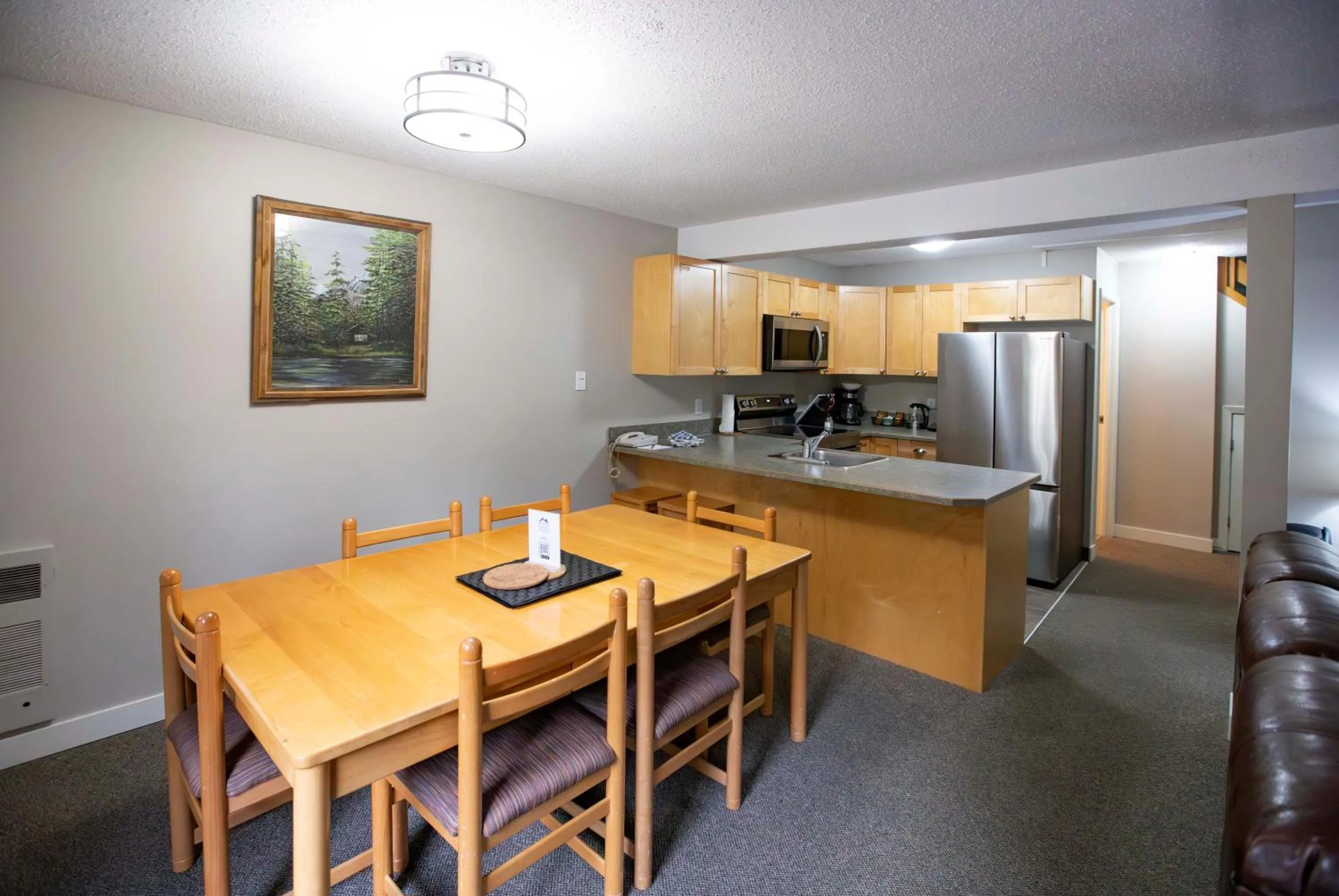 kitchen in Panorama Vacation Retreat at Horsethief Lodge