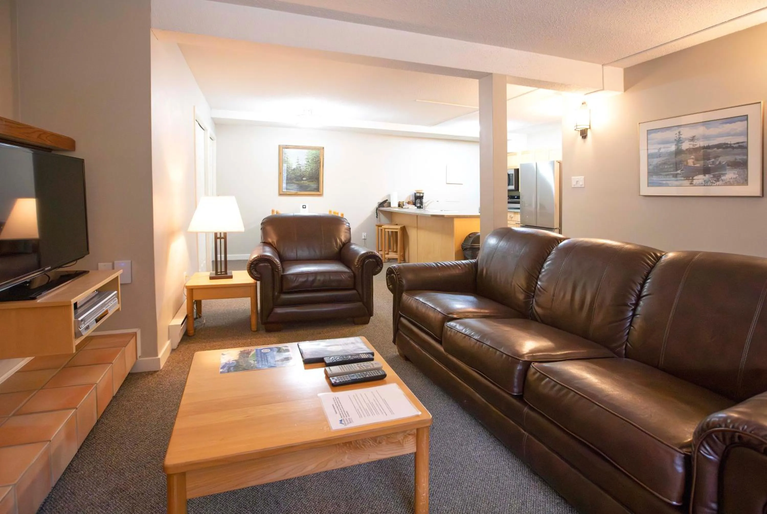 Living room in Panorama Vacation Retreat at Horsethief Lodge
