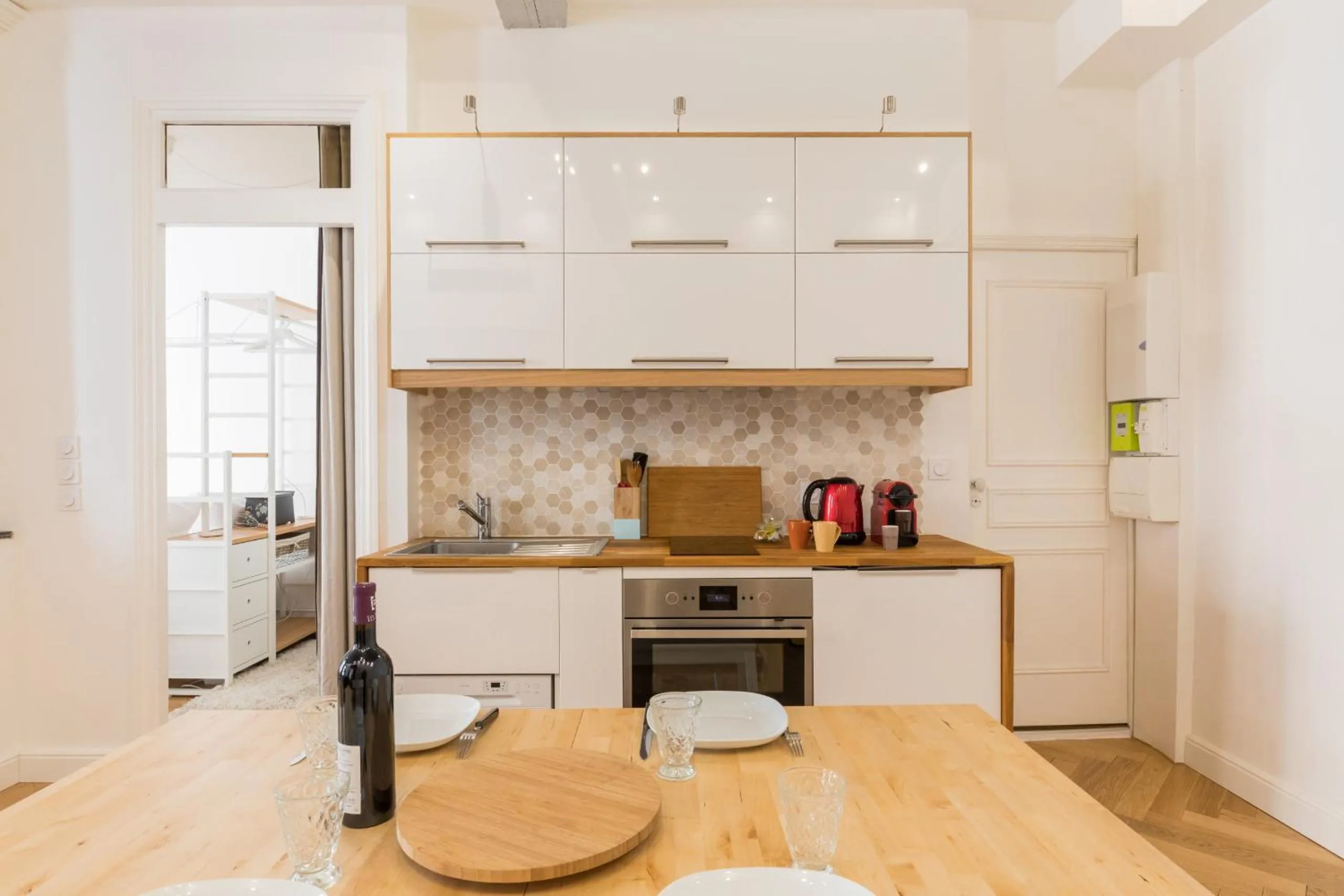 Kitchen or kitchenette in DIFY Lovely - Cordeliers