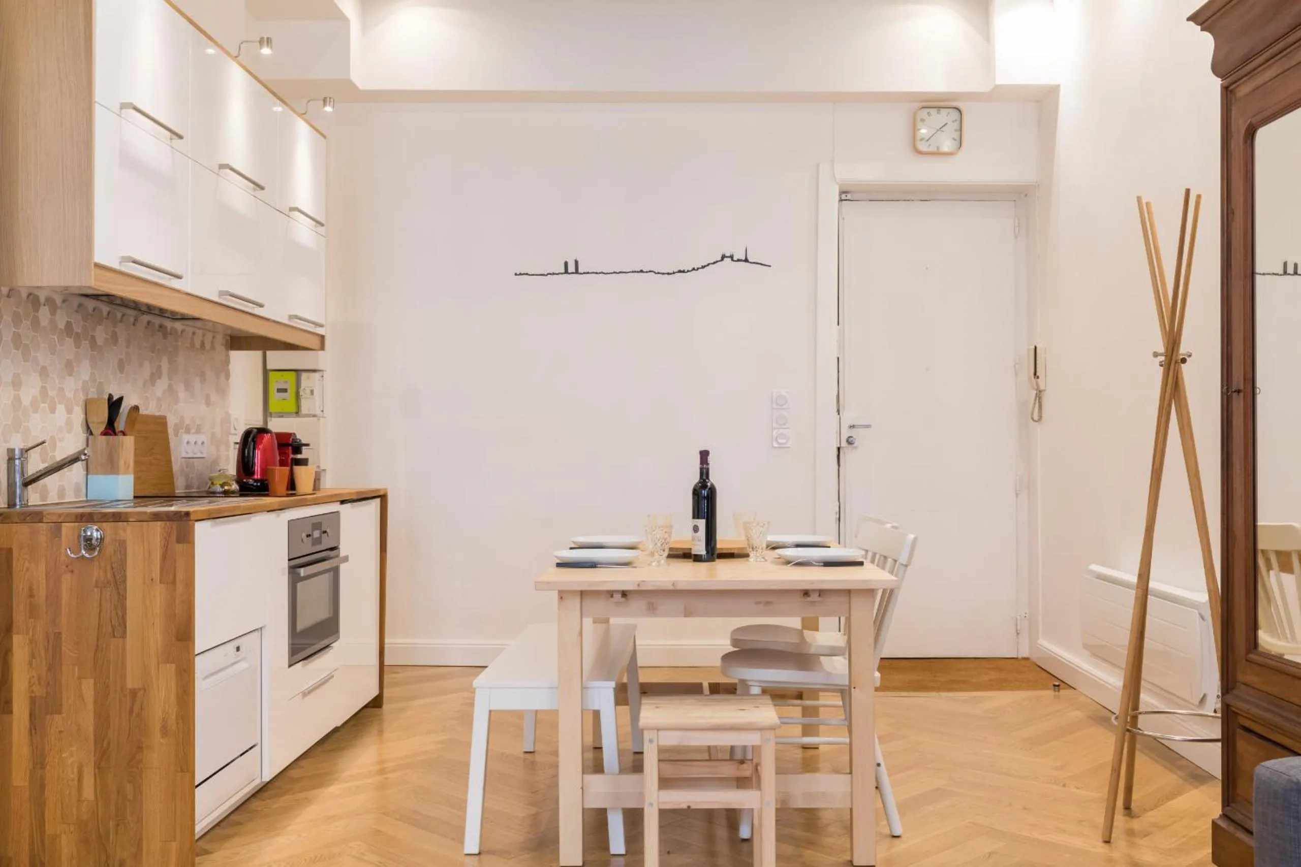 Kitchen or kitchenette in DIFY Lovely - Cordeliers
