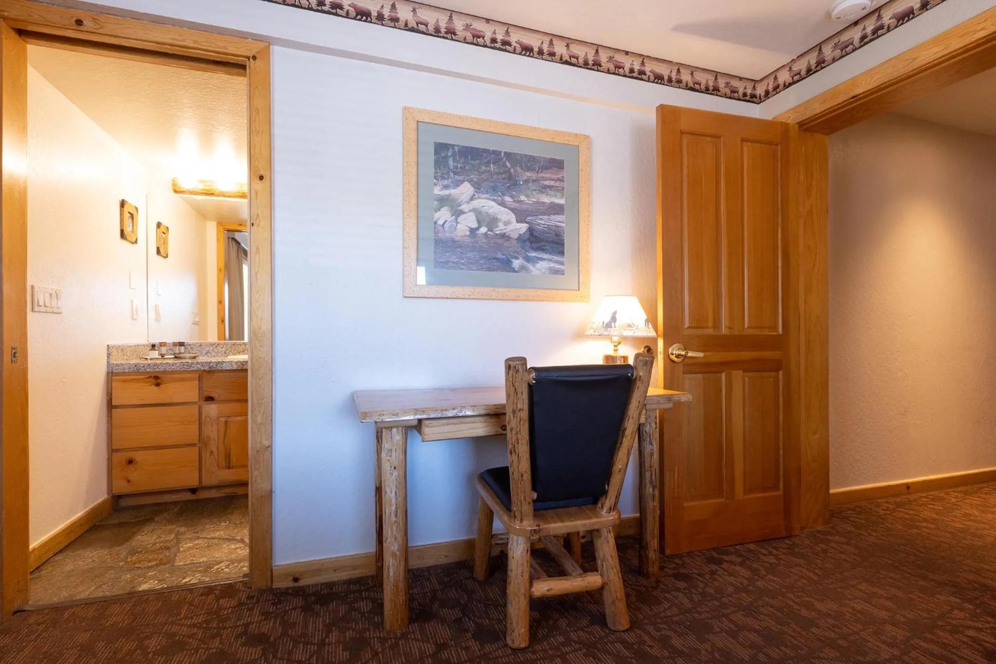 Bathroom in Red Wolf Lodge at Olympic Valley