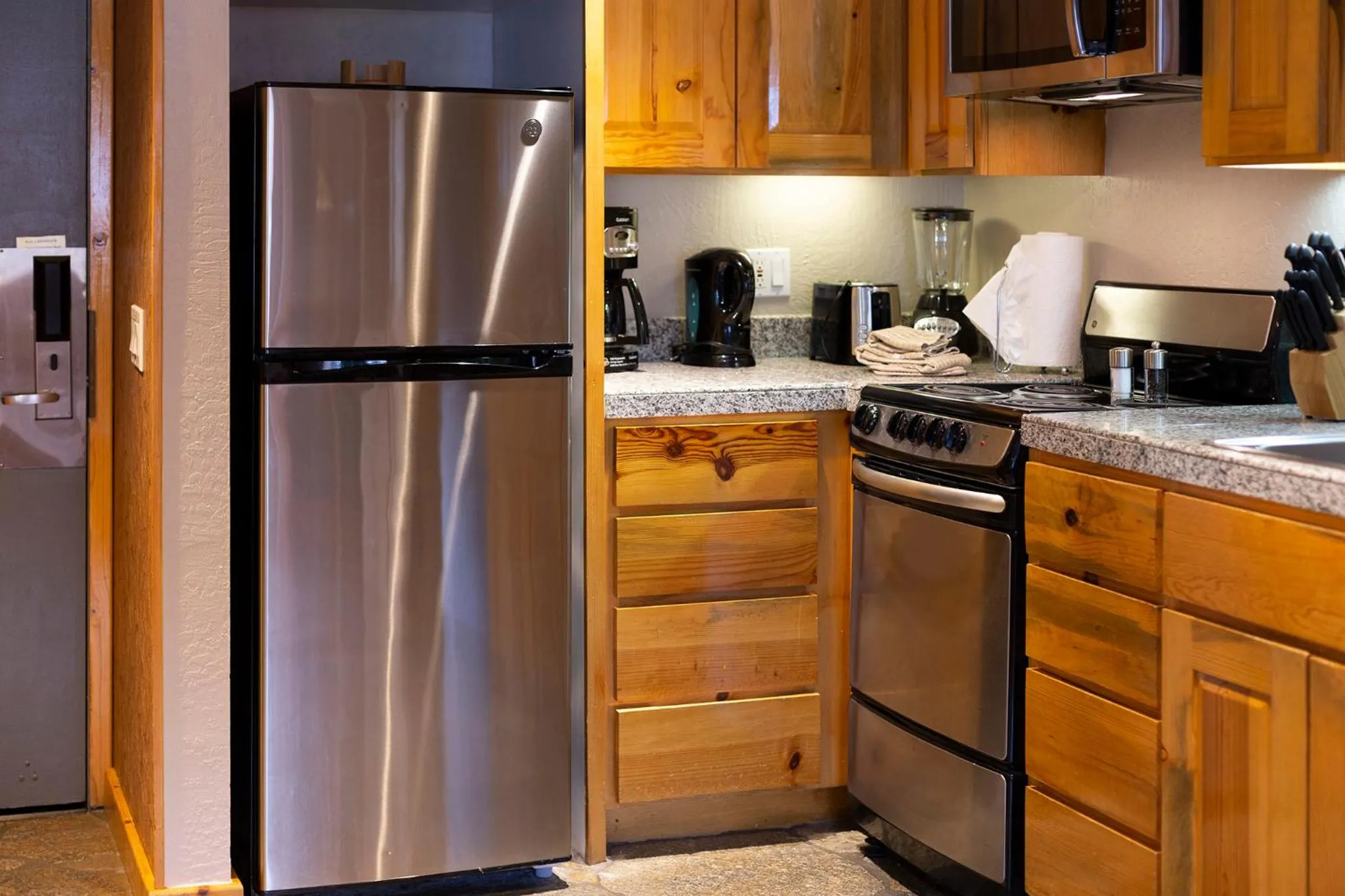 kitchen in Red Wolf Lodge at Olympic Valley