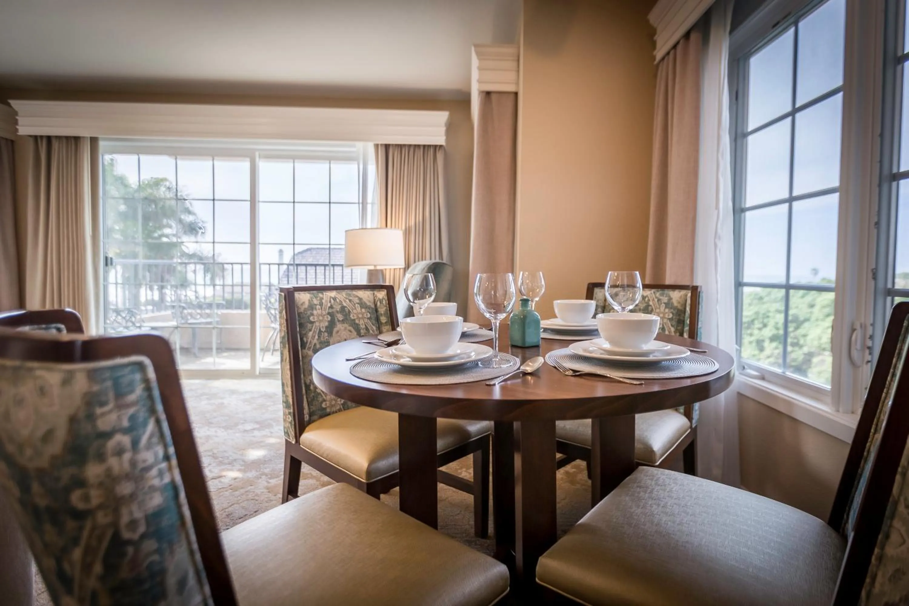 Seating area in Villa L'Auberge