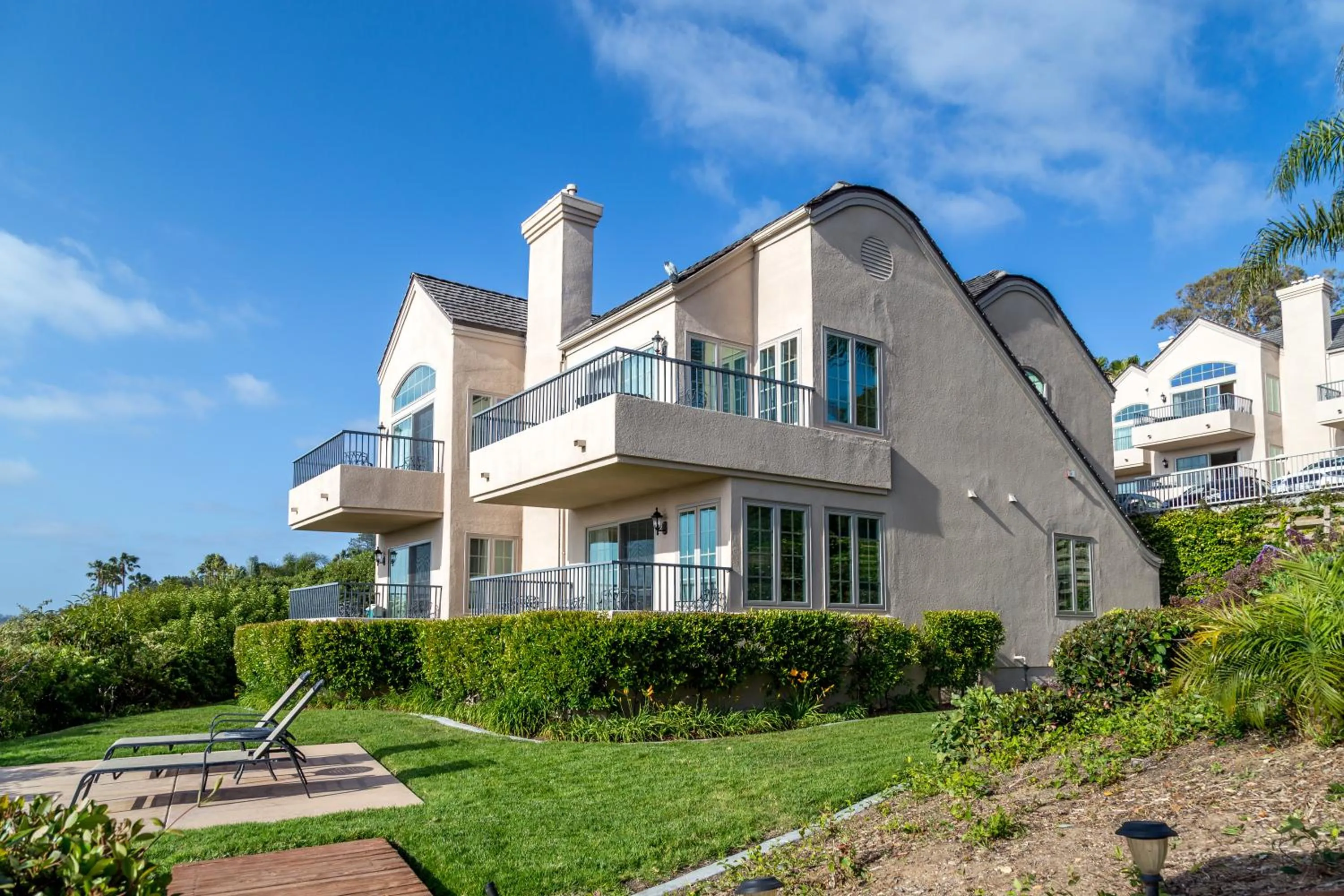 Garden in Villa L'Auberge
