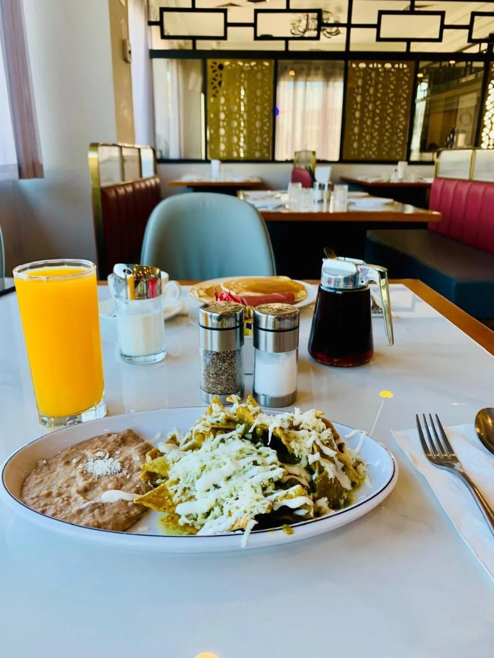 Breakfast in Hotel Colonial Mexicali