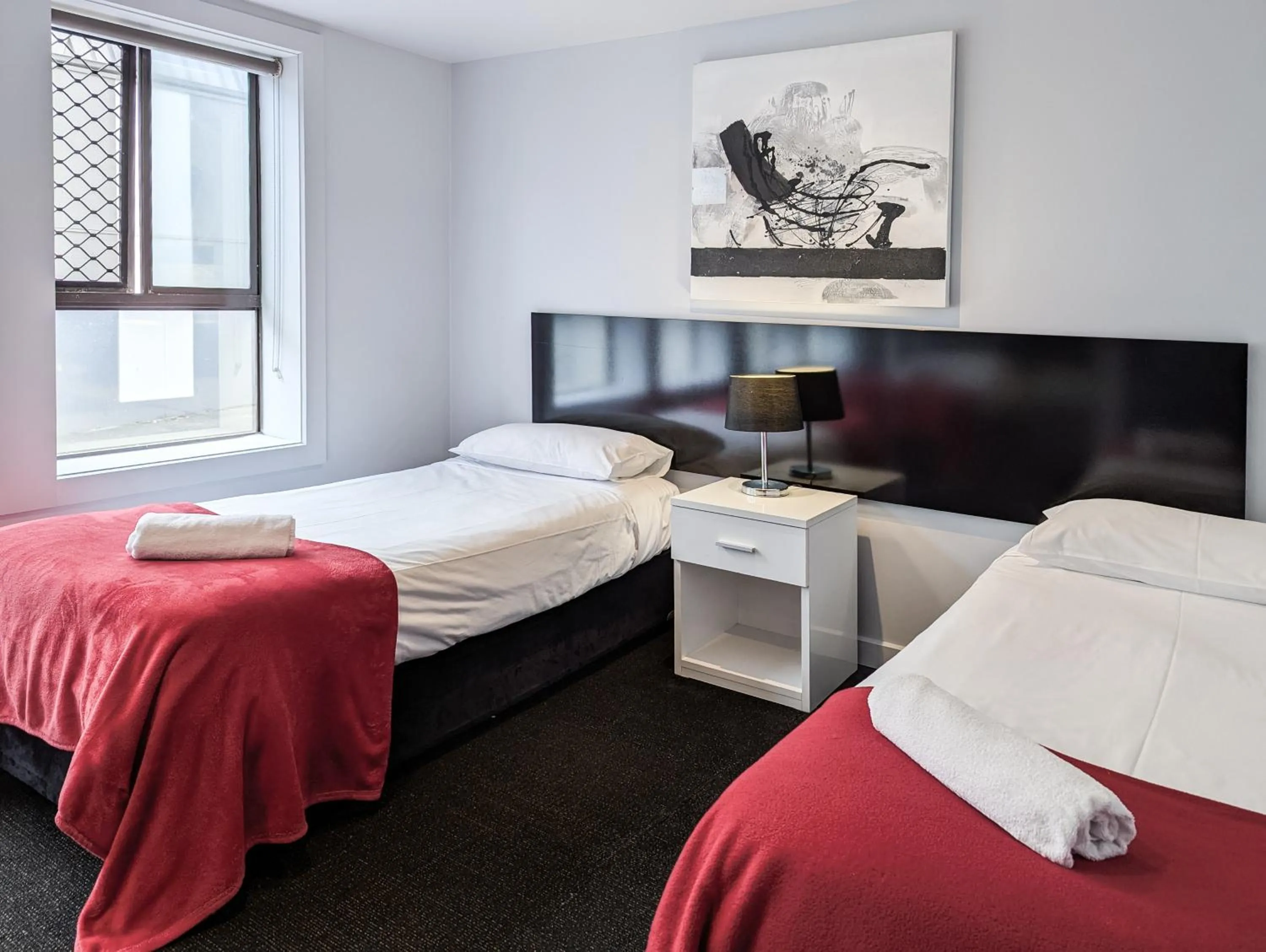 Bed in Apartments on Chapman