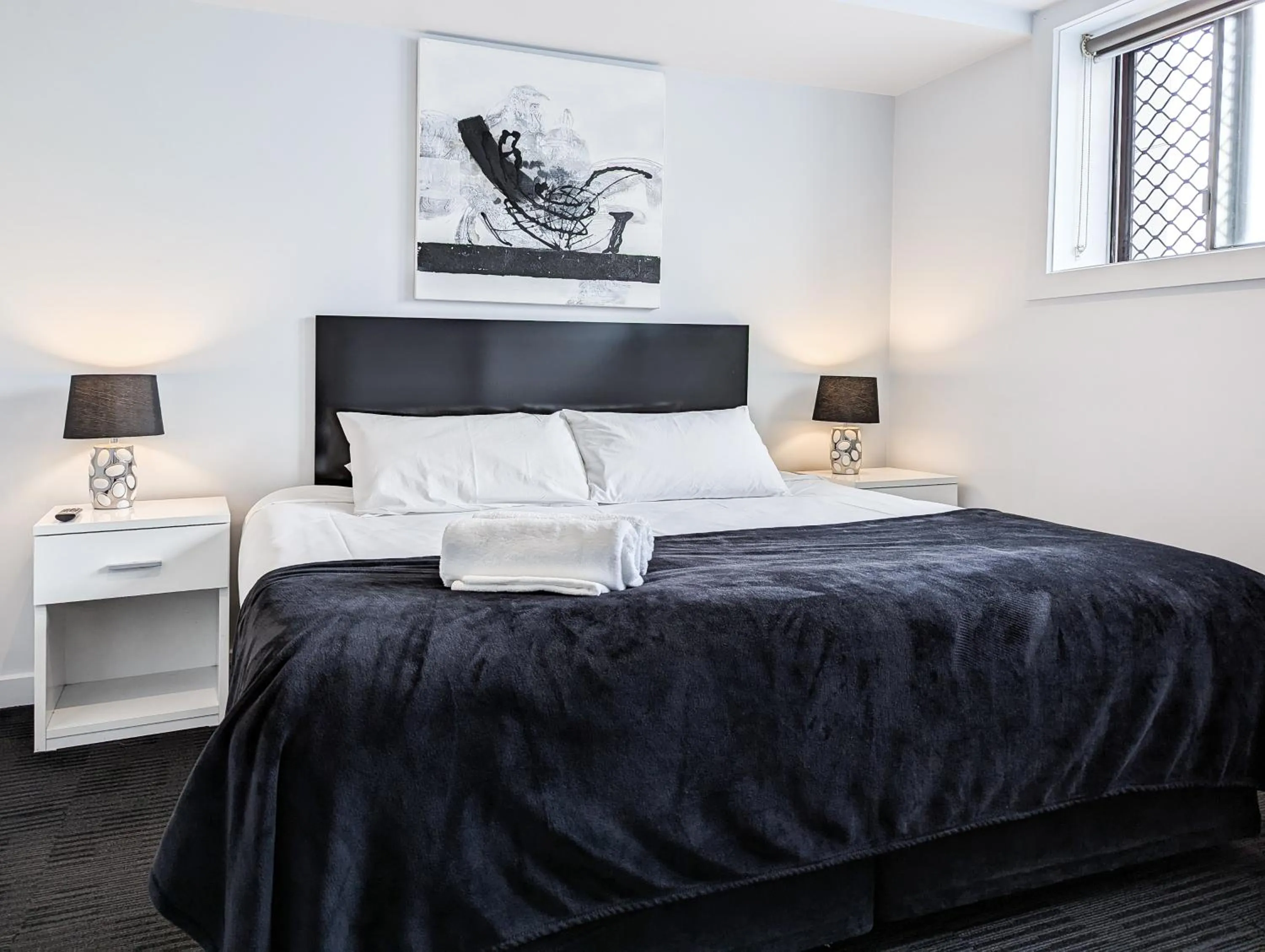 Bed in Apartments on Chapman