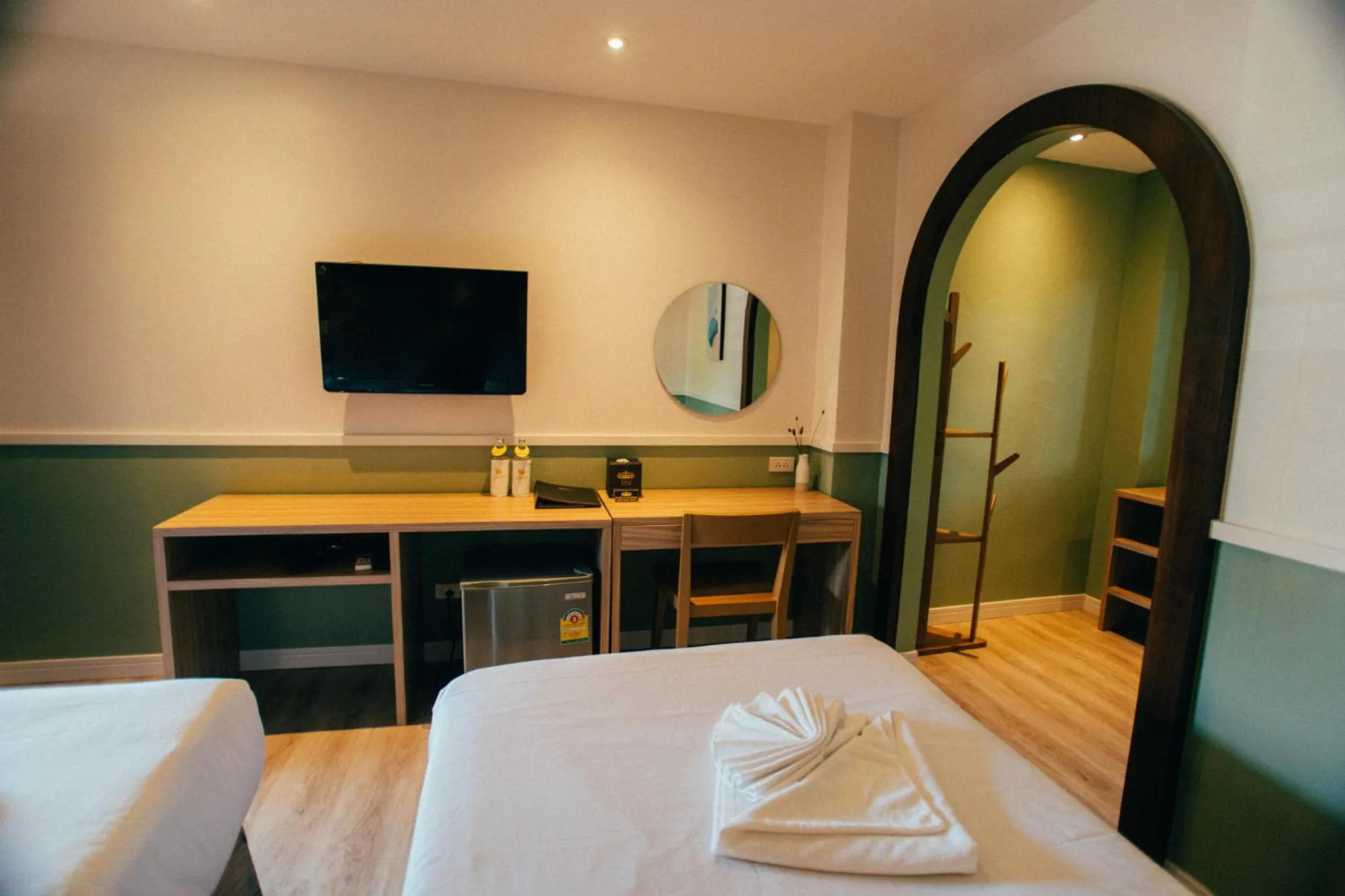 Bed in Victoria Nimman Hotel