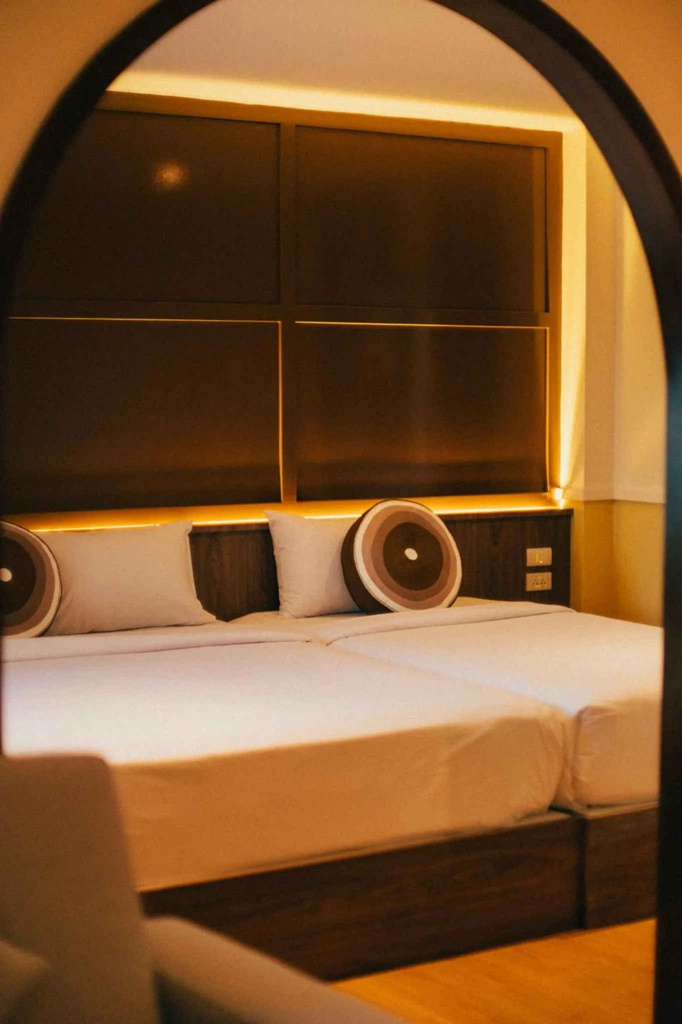 Bed in Victoria Nimman Hotel