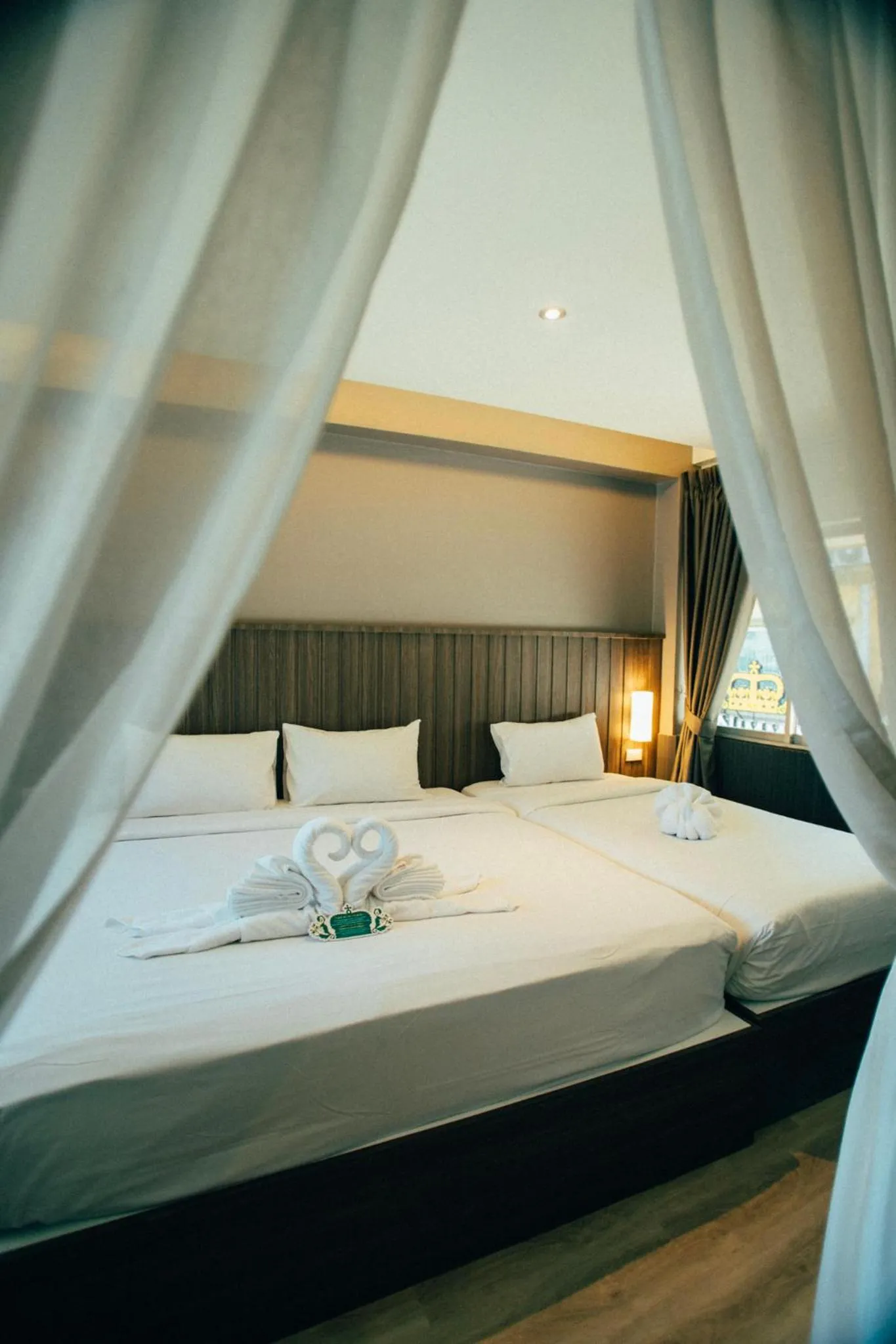 Bed in Victoria Nimman Hotel