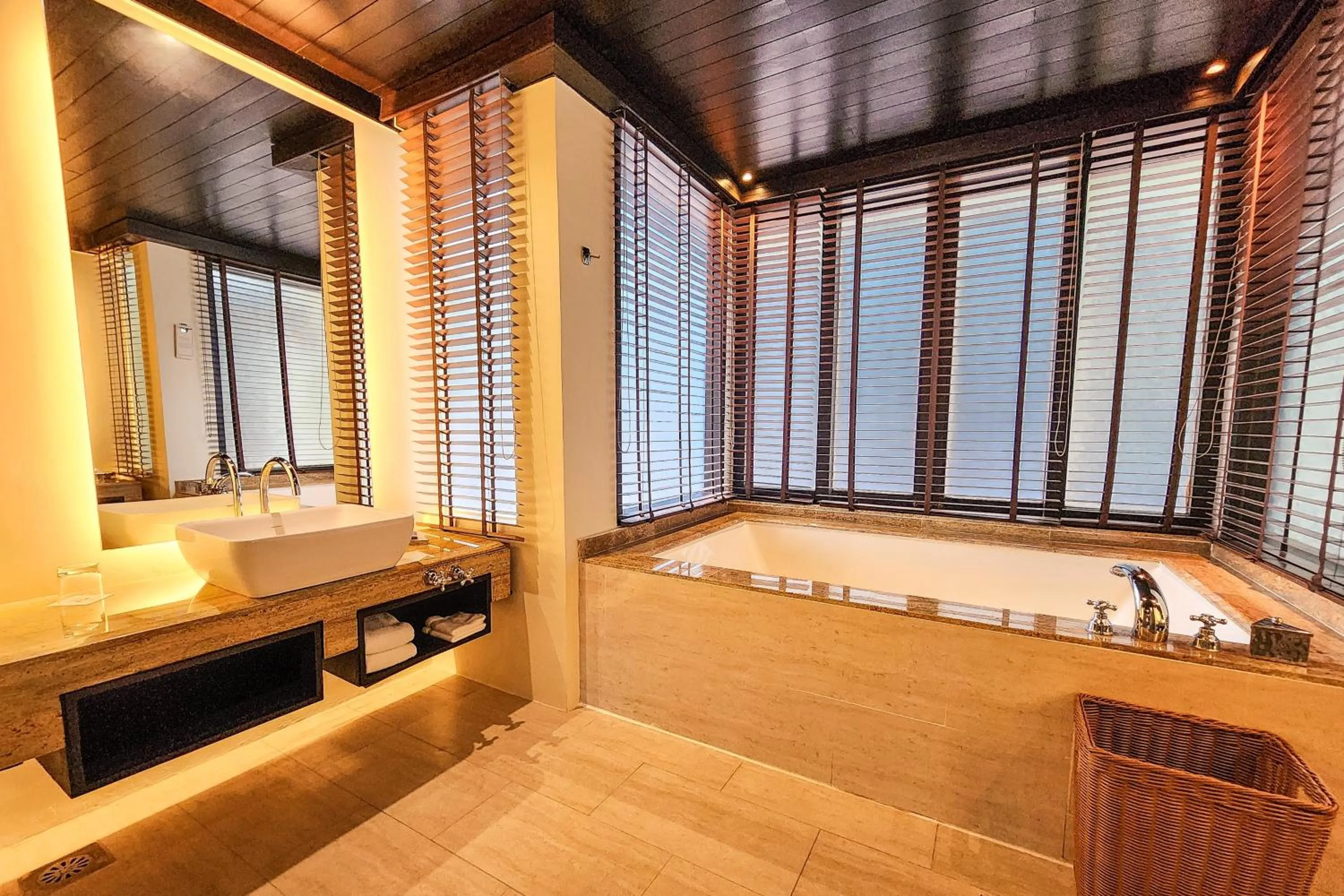 Bathroom in Gaya Island Resort, Kota Kinabalu - a Small Luxury Hotels of the World
