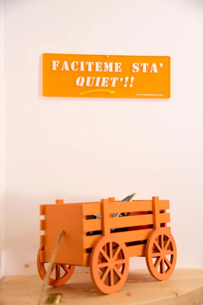 Kitchen or kitchenette in Guest Art Napoli