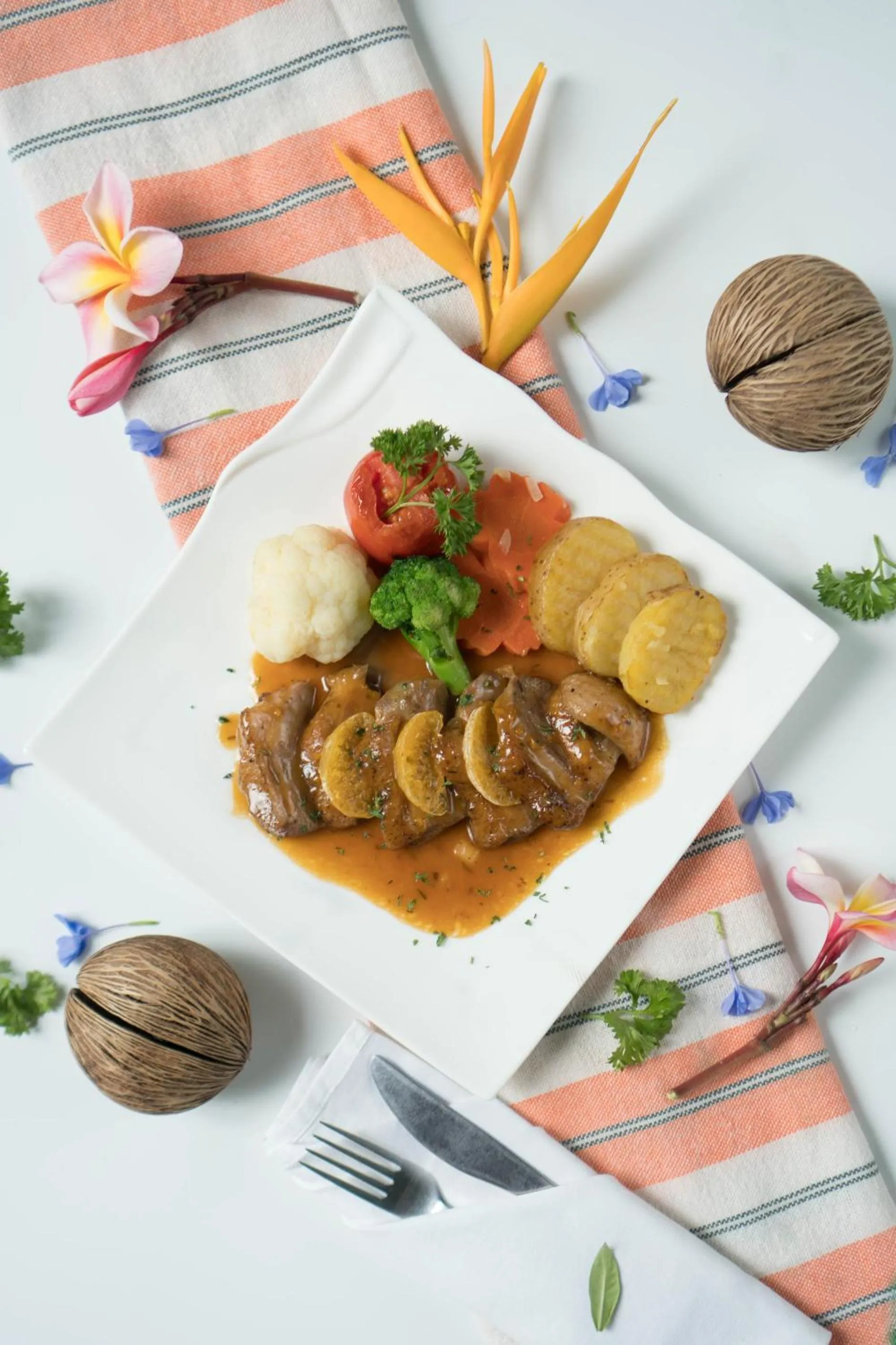 Food close-up in Cera Resort @ Cha-am