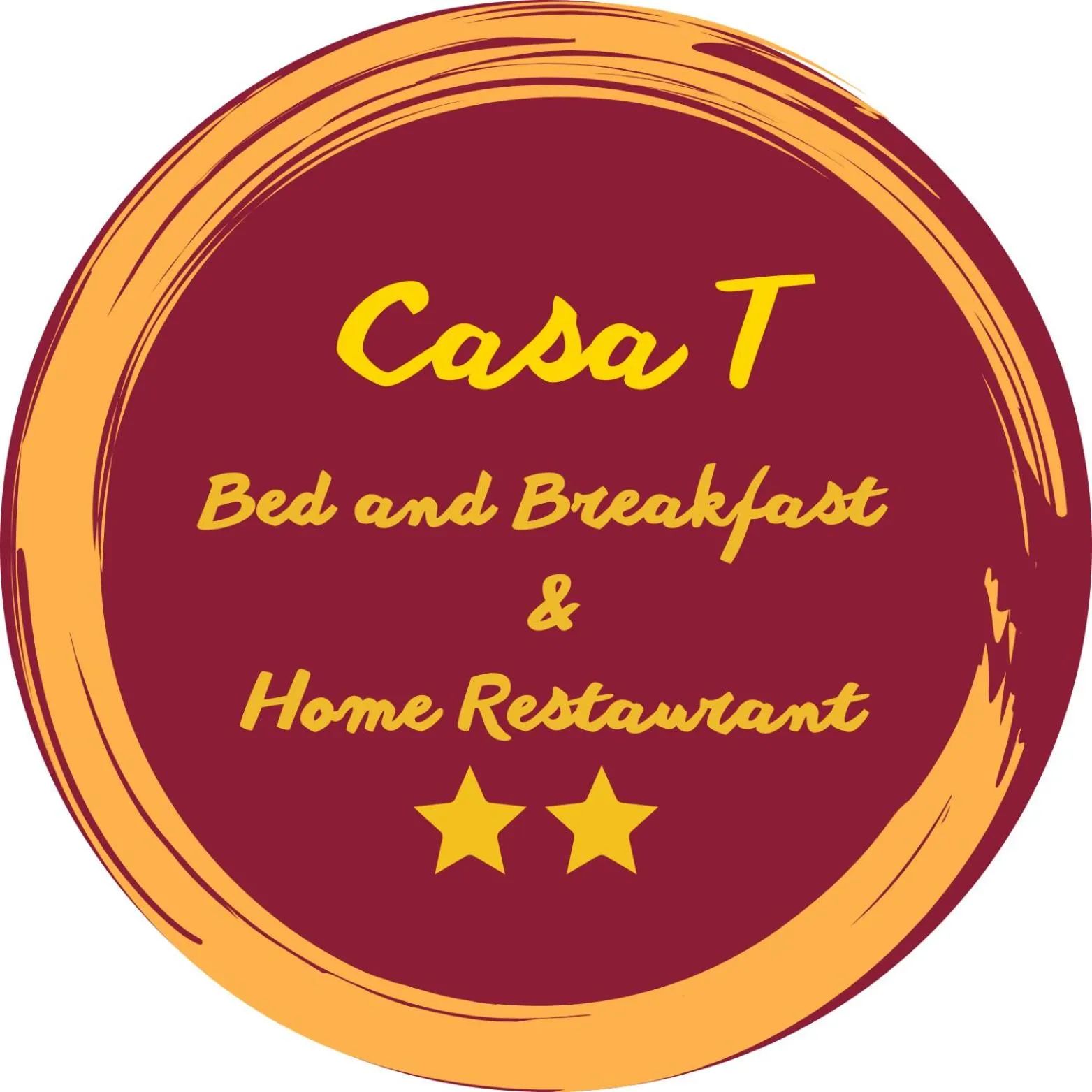 Logo/Certificate/Sign in Casa T Bed and Breakfast & Home Restaurant di Tacchino Simone
