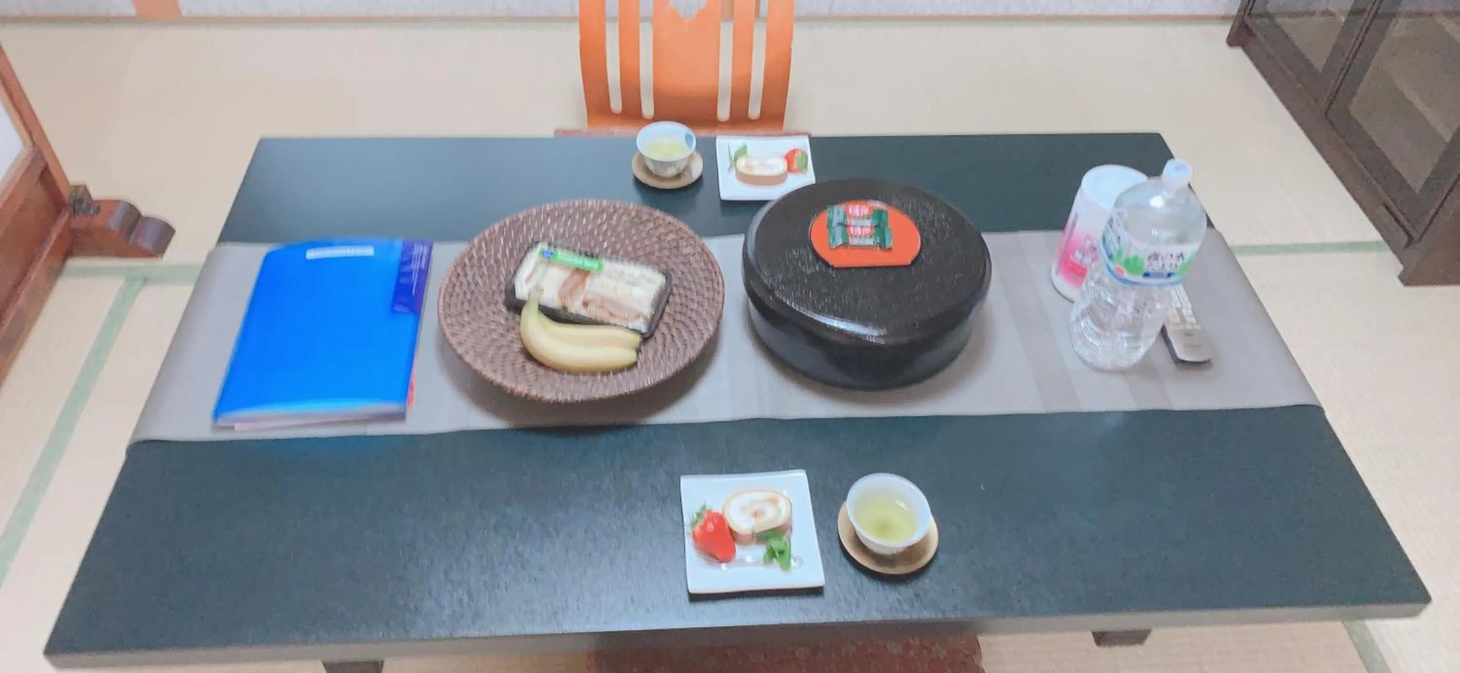 Food and drinks in Kyoto Ryokan Gion Sano