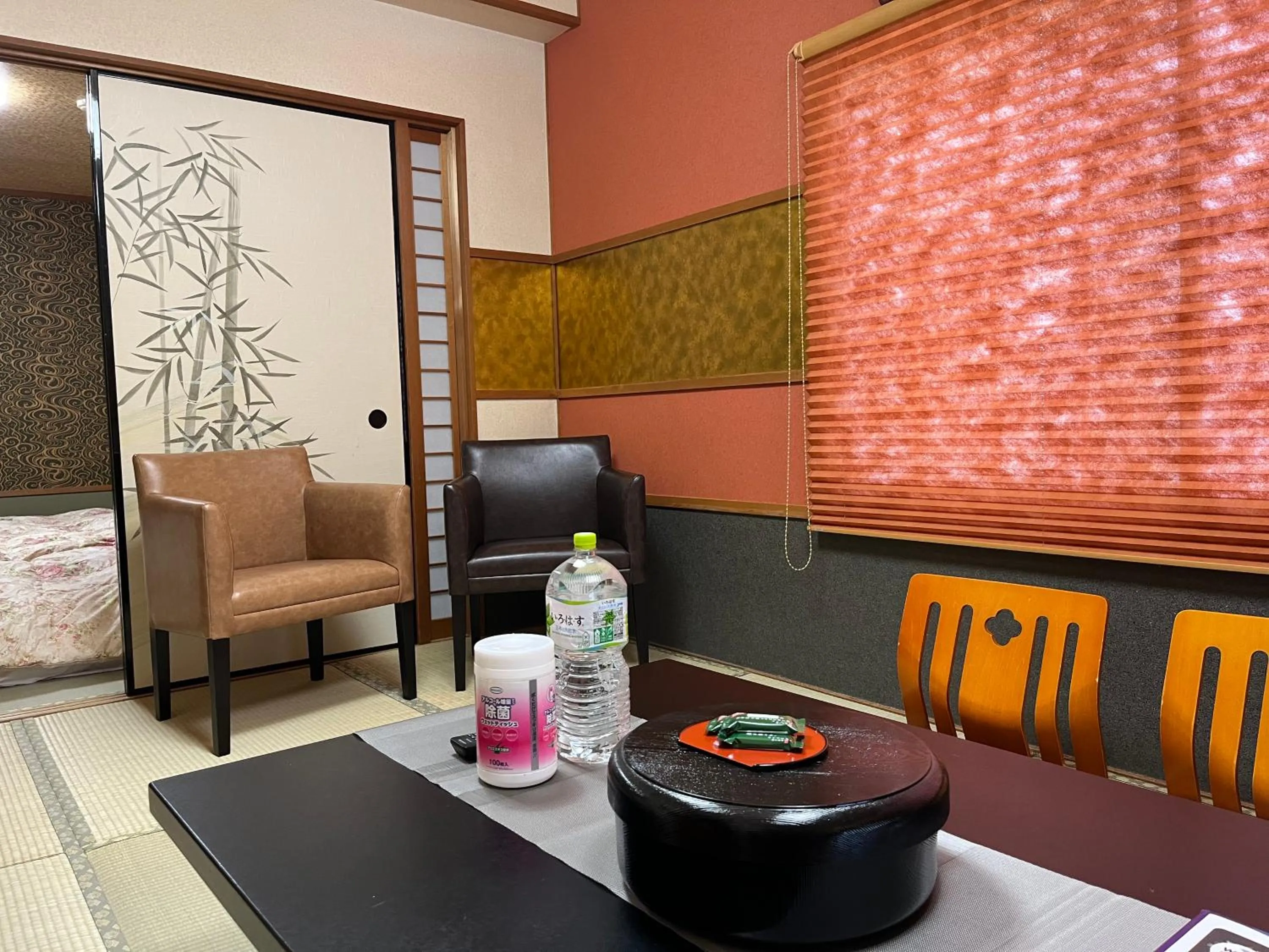 Living room in Kyoto Ryokan Gion Sano