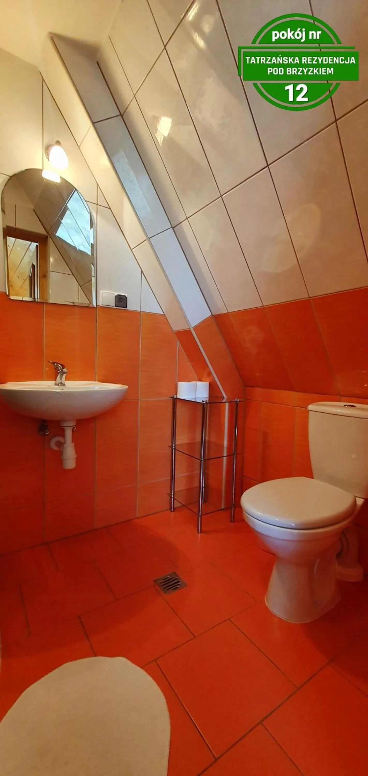 Bathroom in Tatrzańska Rezydencja pod Brzyzkiem