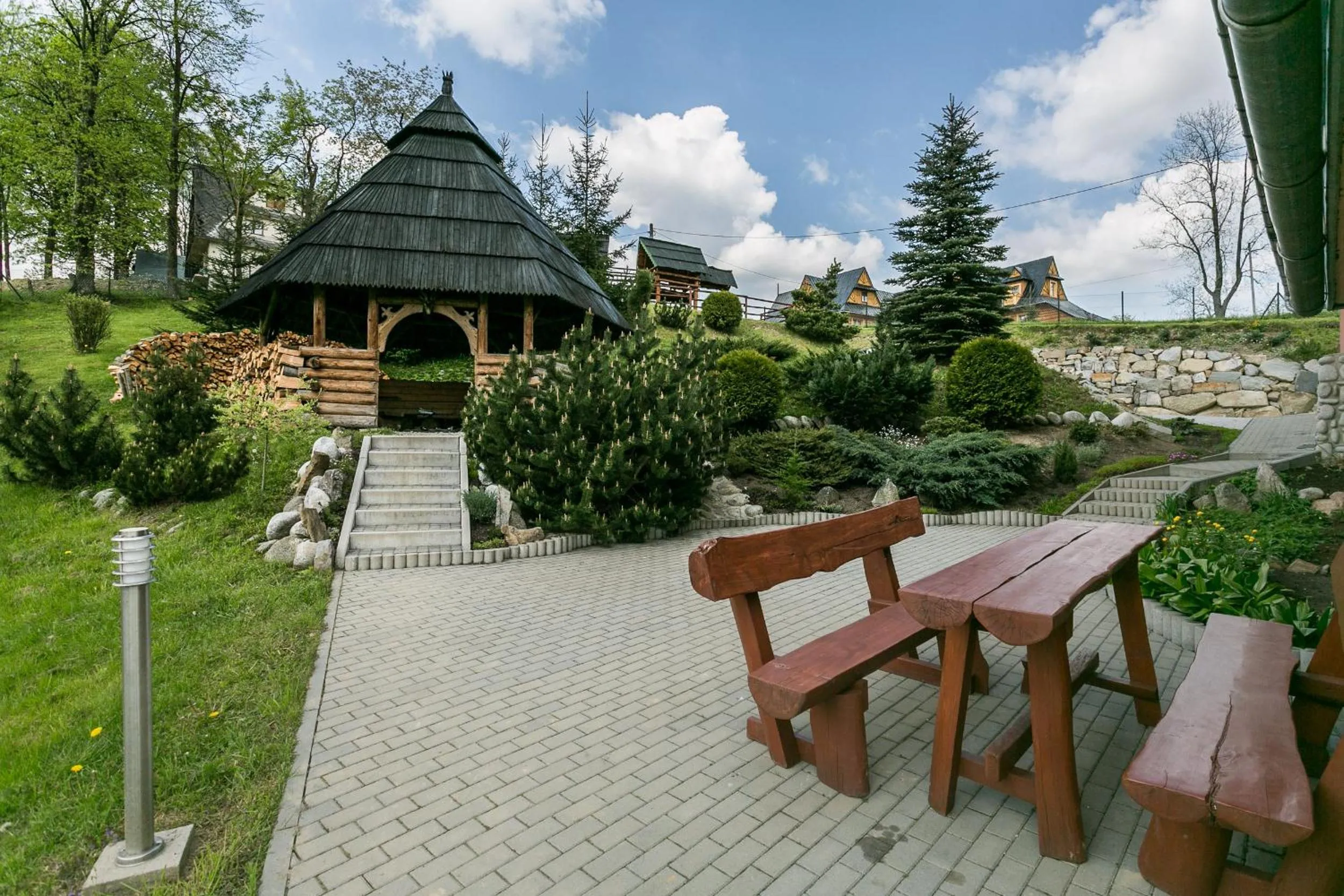 Patio in Tatrzańska Rezydencja pod Brzyzkiem